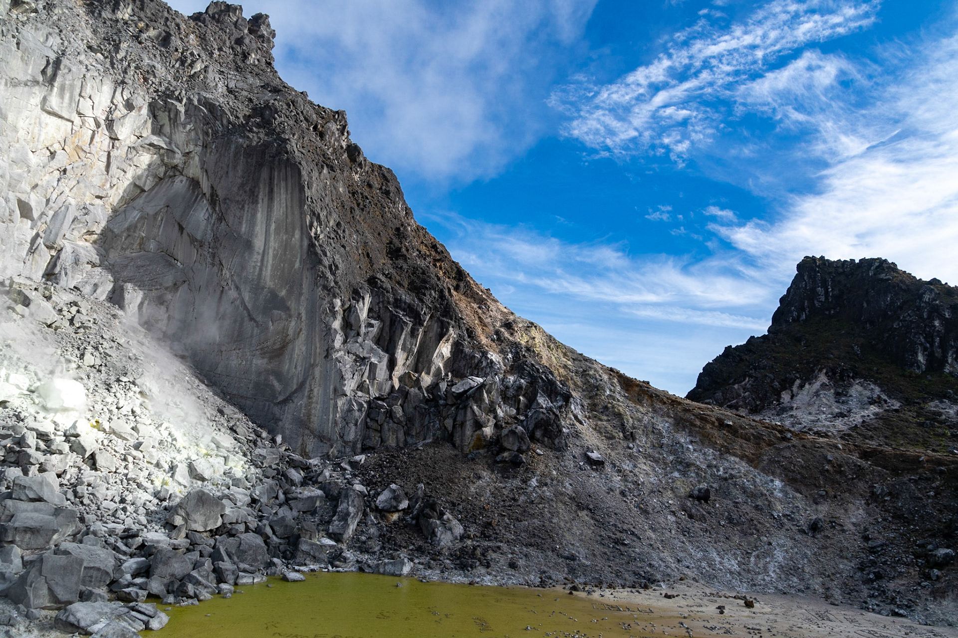 Crater, Mount Sibayak