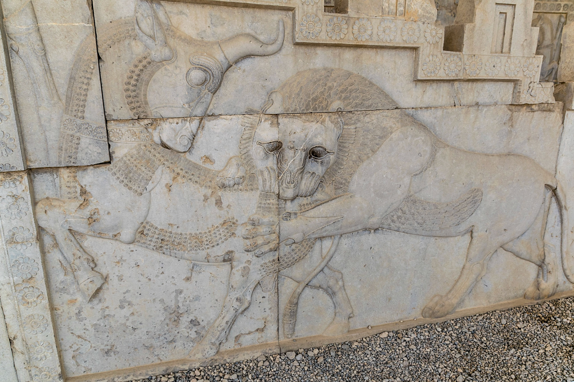 Processional frieze, Apadana Palace, Persepolis