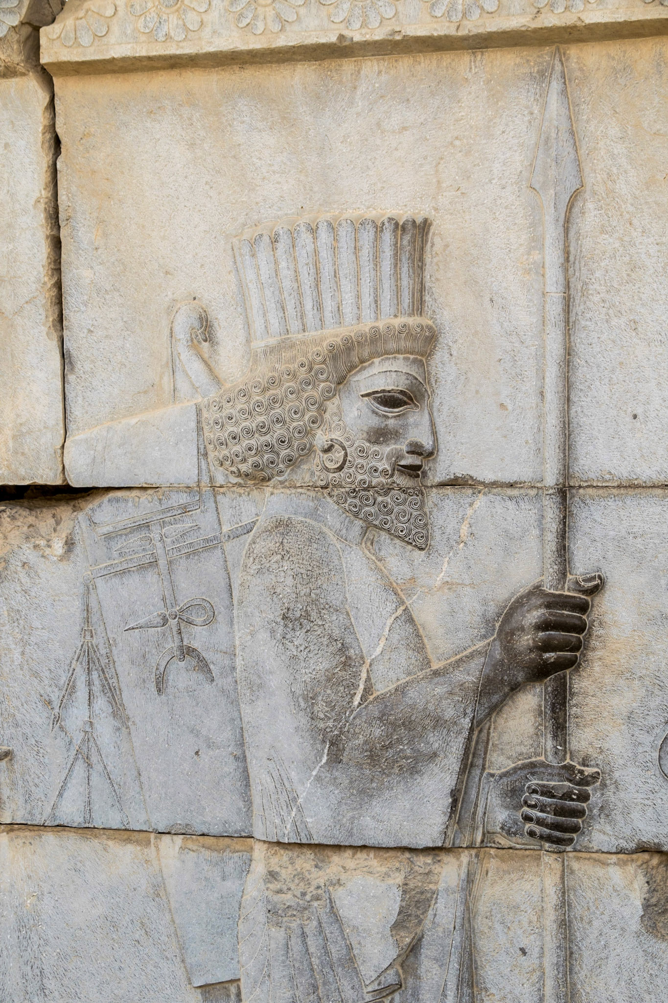 Processional frieze, Apadana Palace, Persepolis