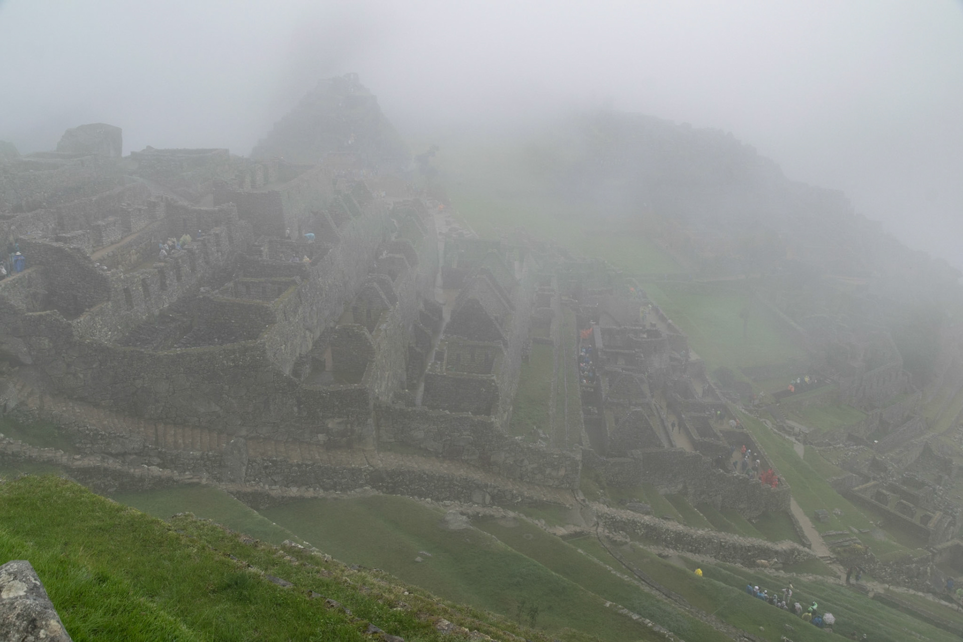 First views of Machu Picchu!