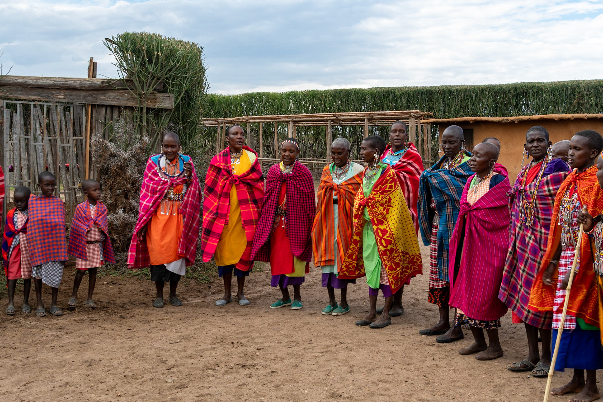 Welcome Ceremony, Maasai Village, Tepesua, Kenya