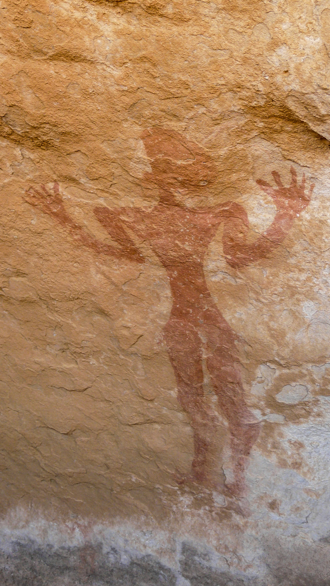 Painting of lady, Southern Akakus