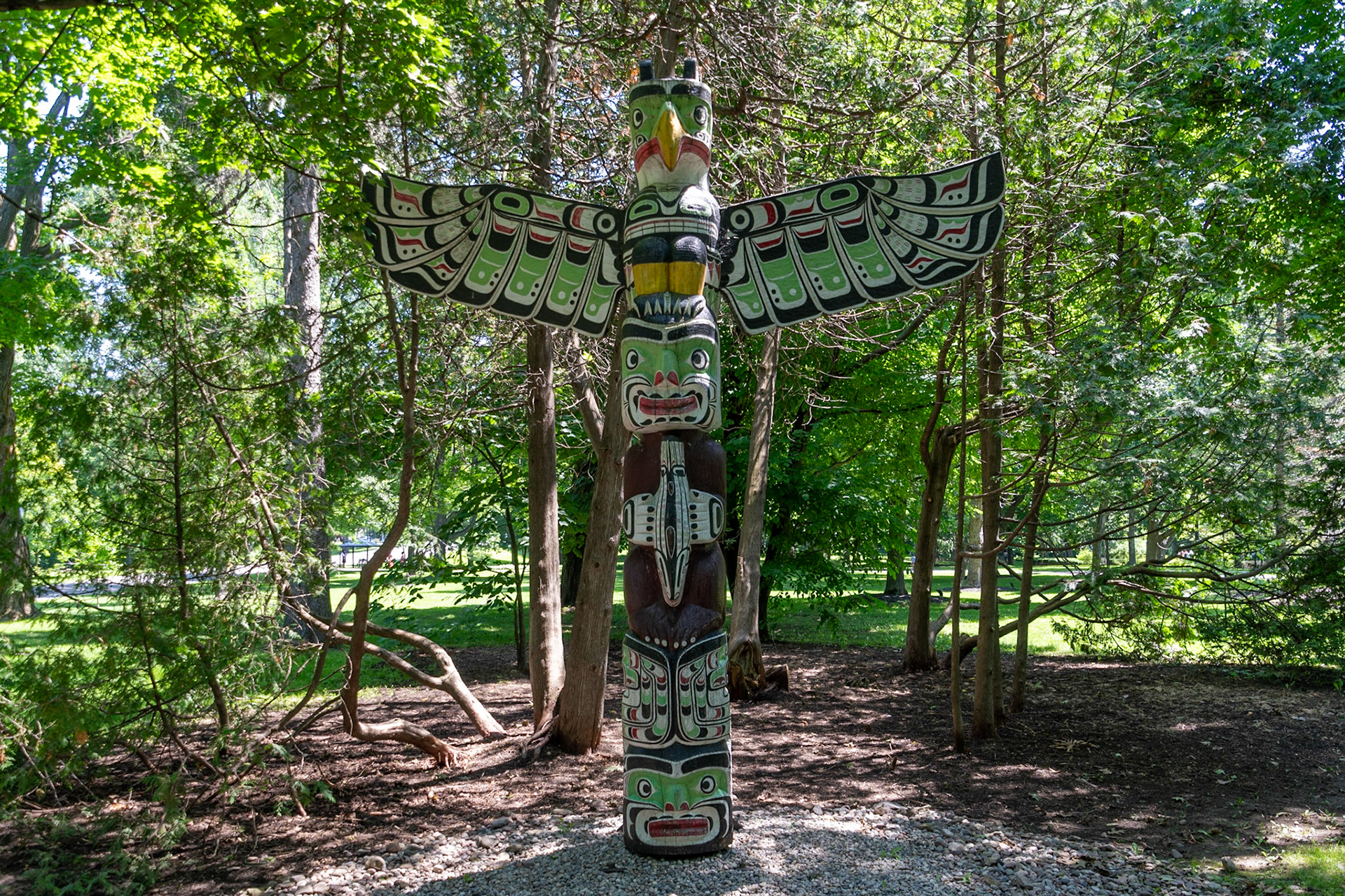 Totem Pole, Rideau Hall, Ottawa