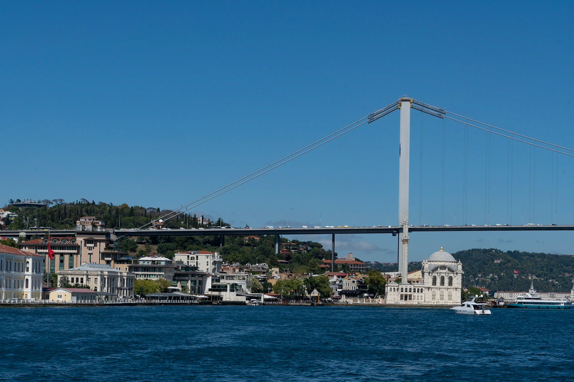 15th July Martyrs Bridge over Bosphorous, Istanbul