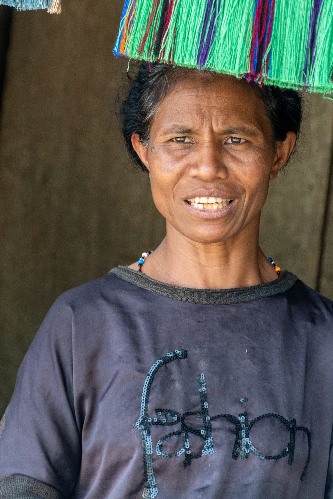 Lady, Luba Village, Indonesia