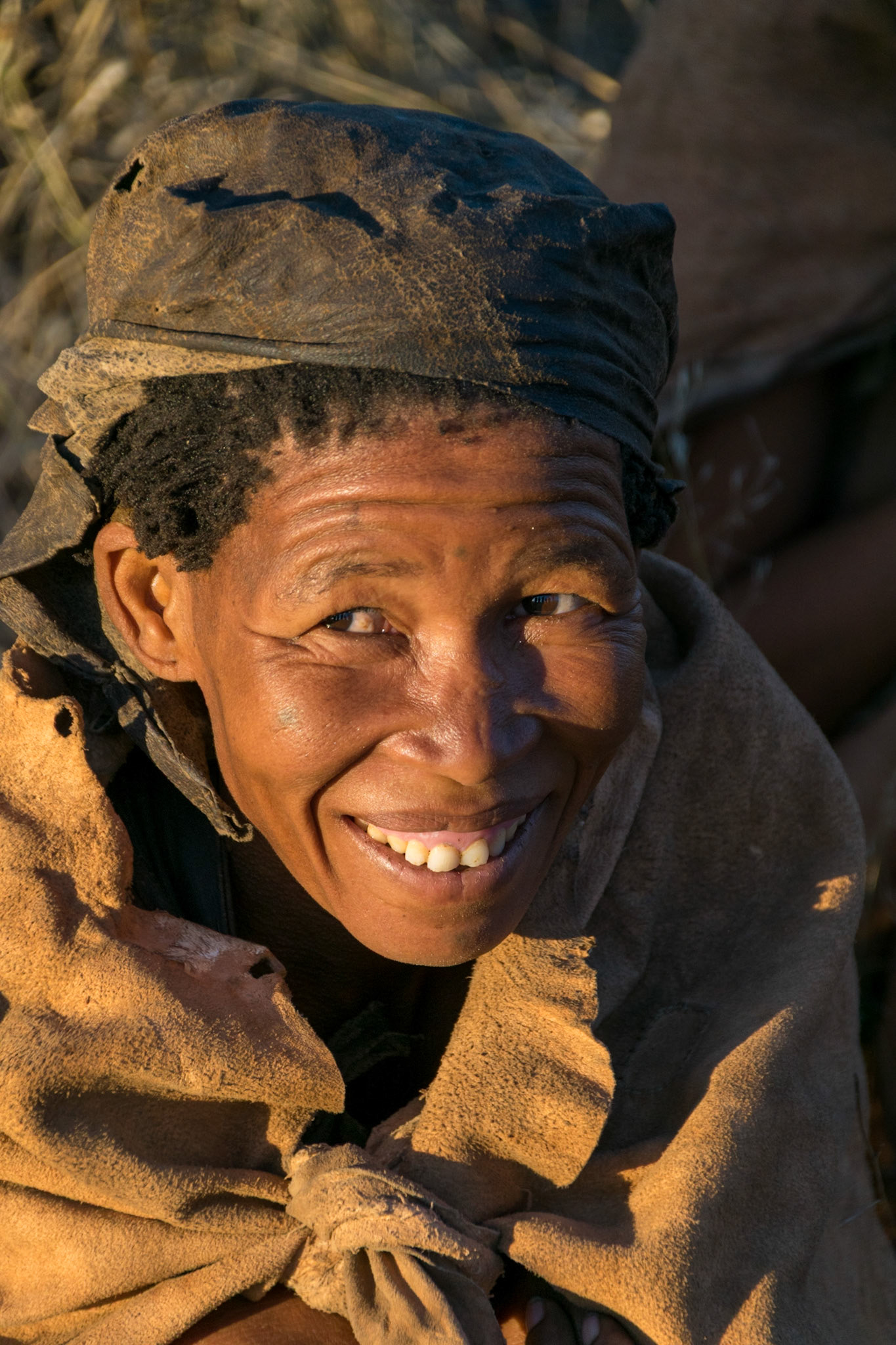 Lady from San ethnic group, Ghanzi, Botswana, 2017