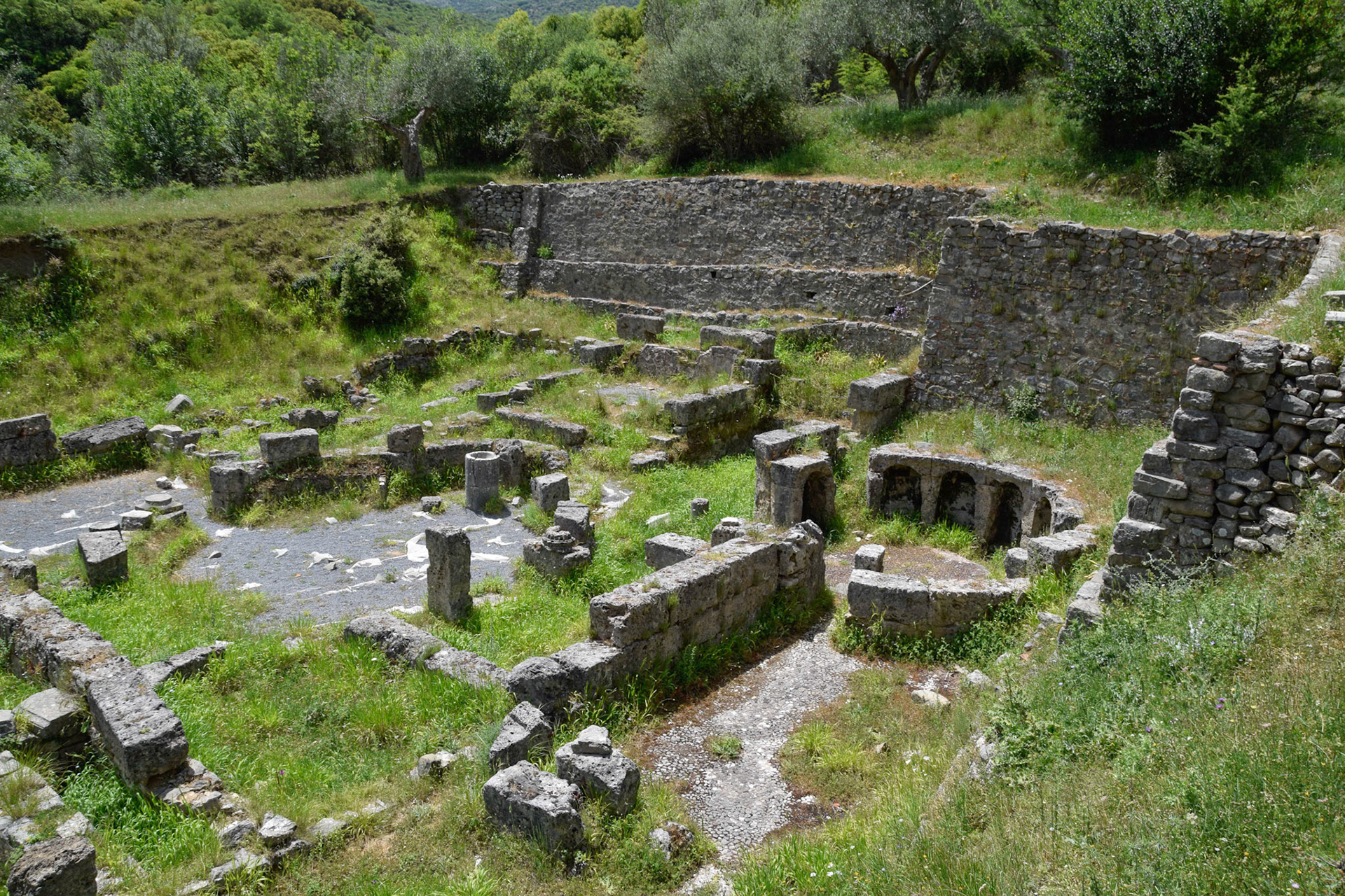 Ancient Gortys, Lousios Gorge