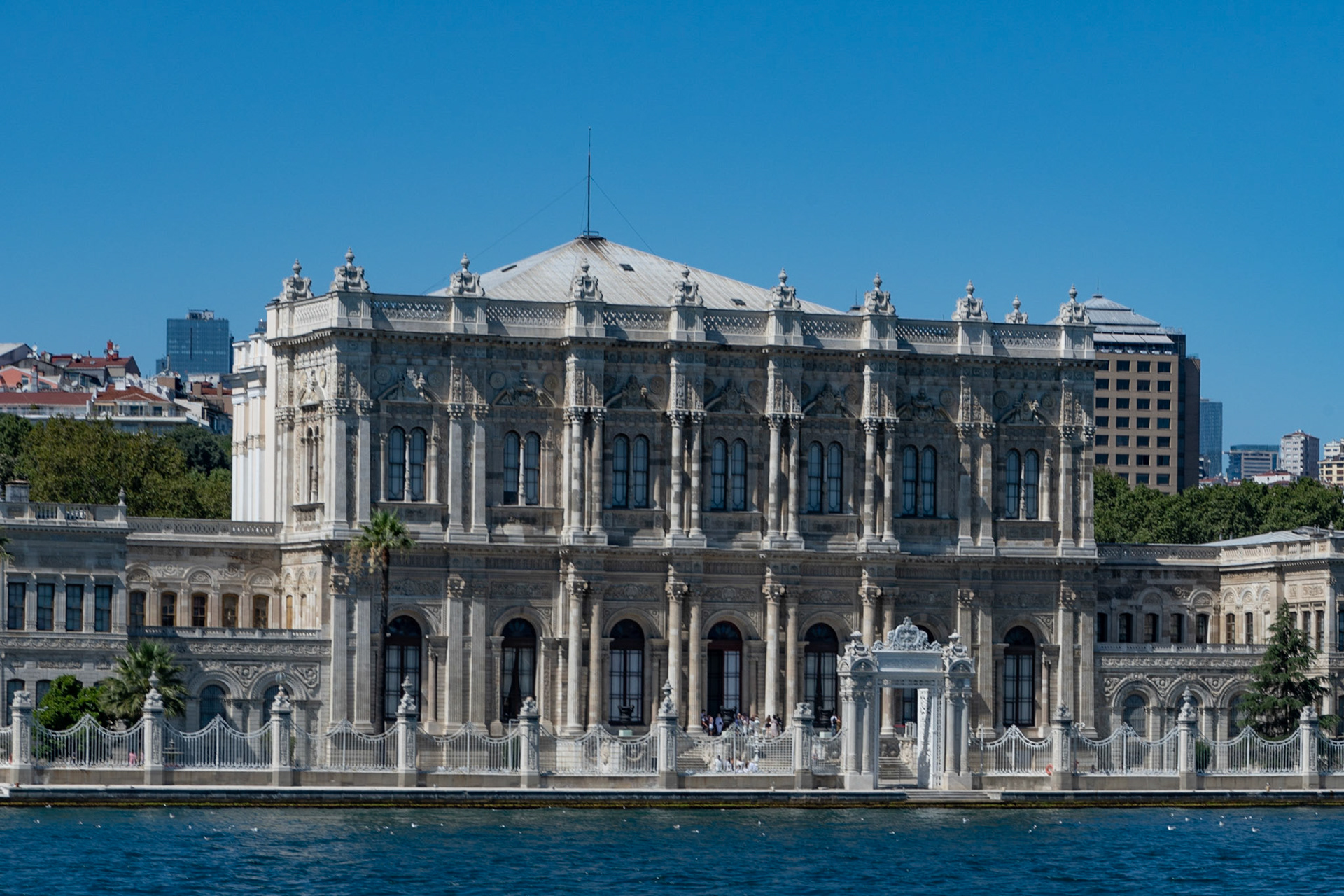Dolmabahce Palace from Bosphorous, Istanbul