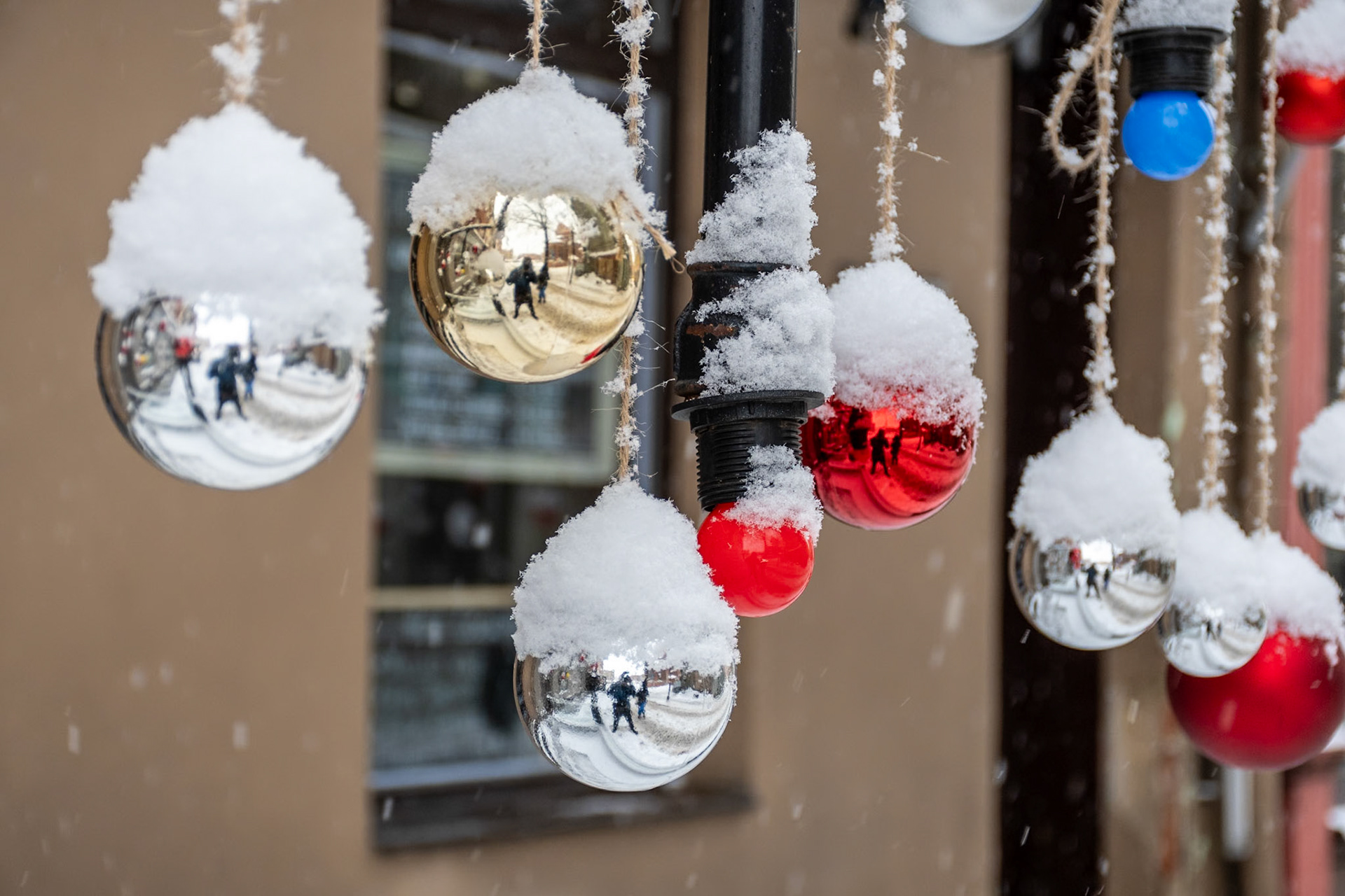 Christmas baubles, Riga