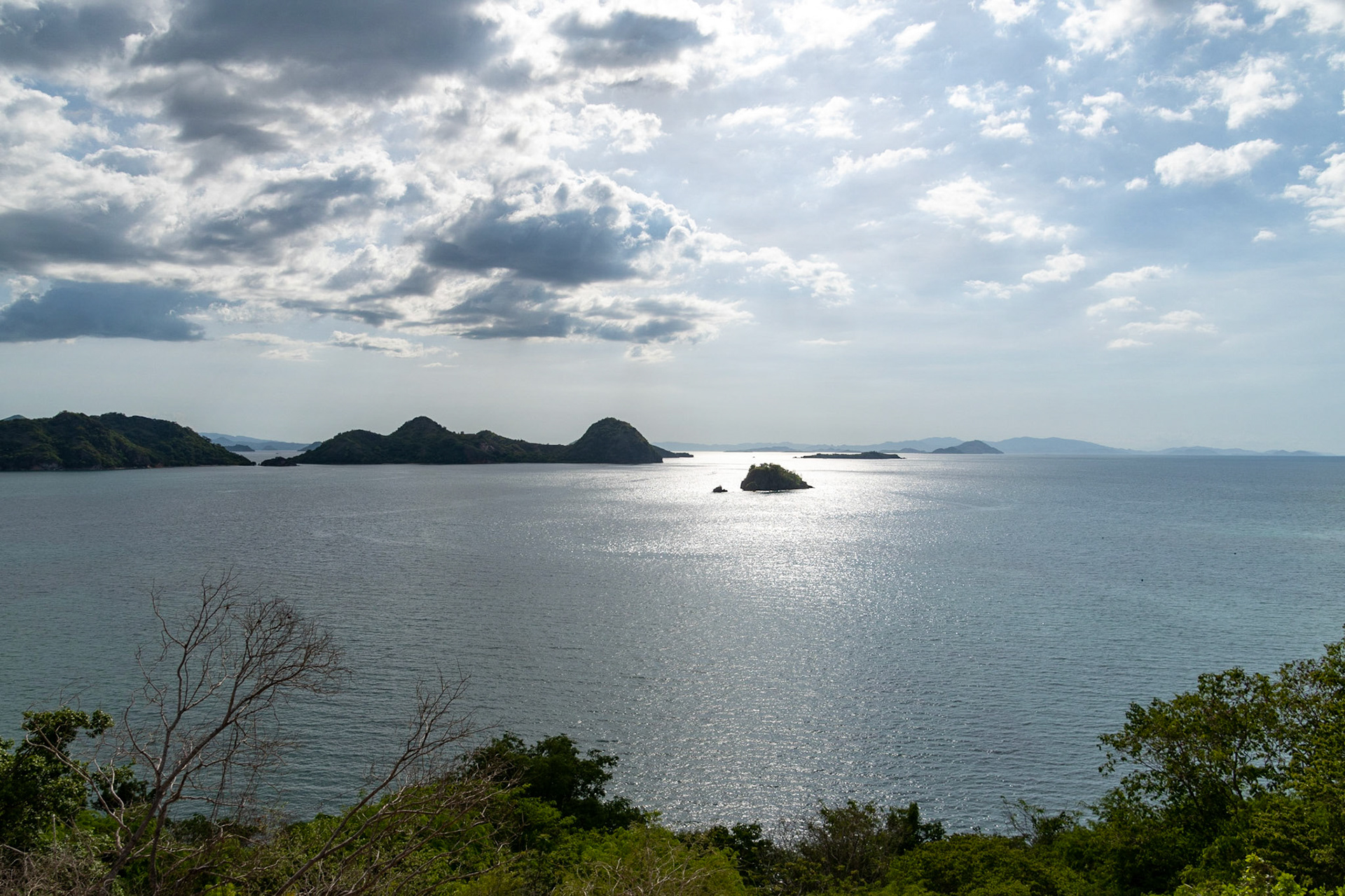 View over bay, near Labuan Bajo