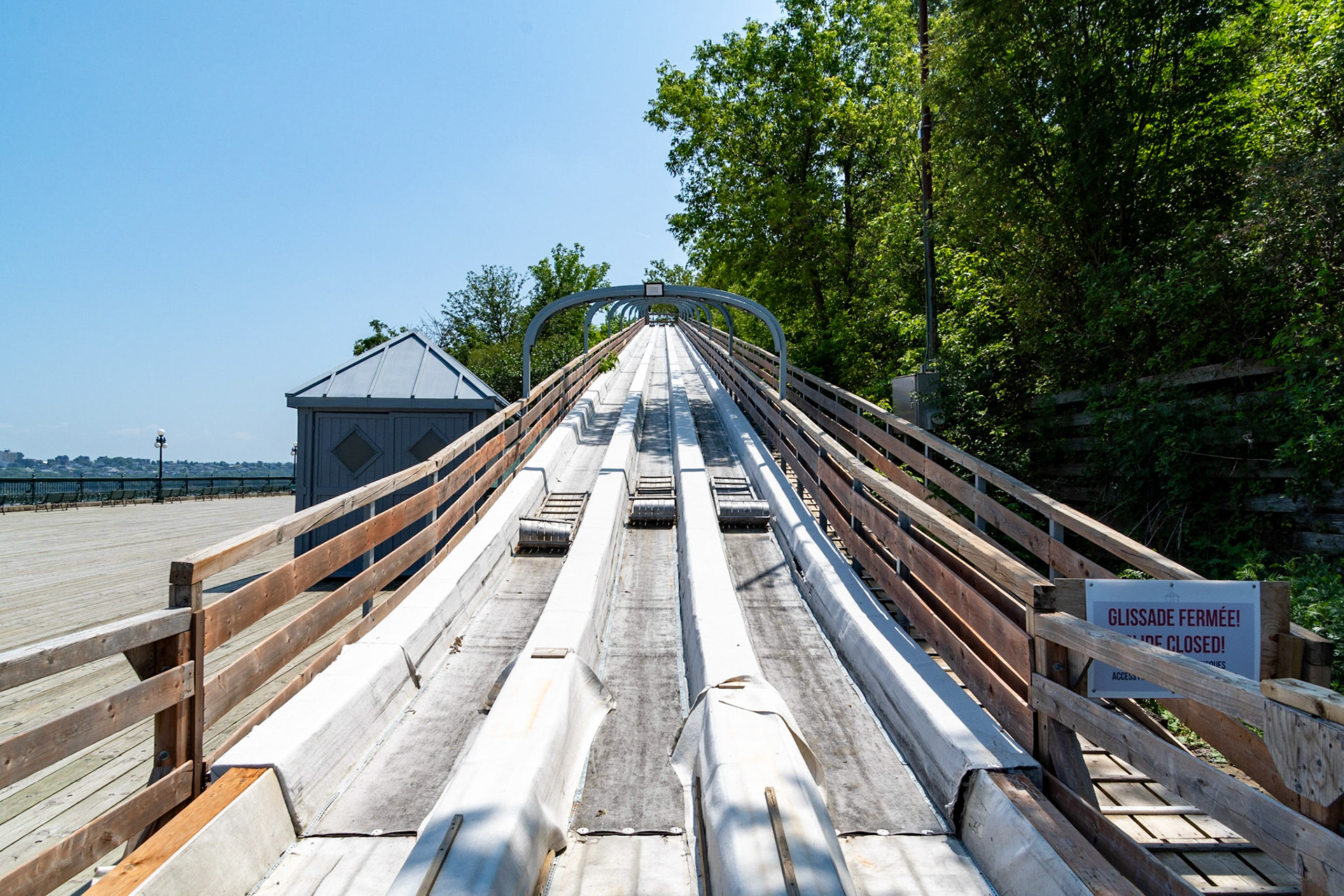 Glissade, Upper Town, Quebec City