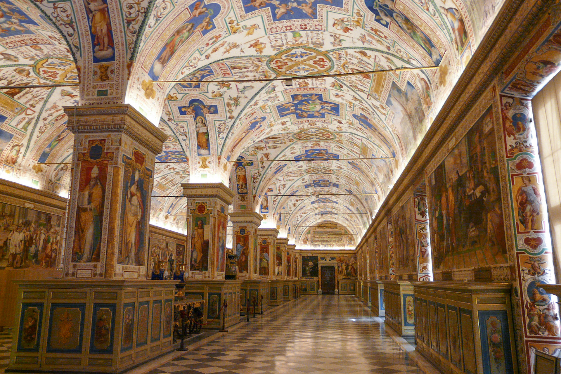 Ceiling paintings, Vatican