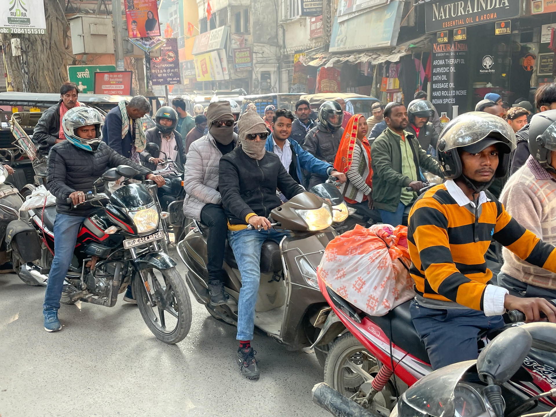 Busy streets, Varanasi