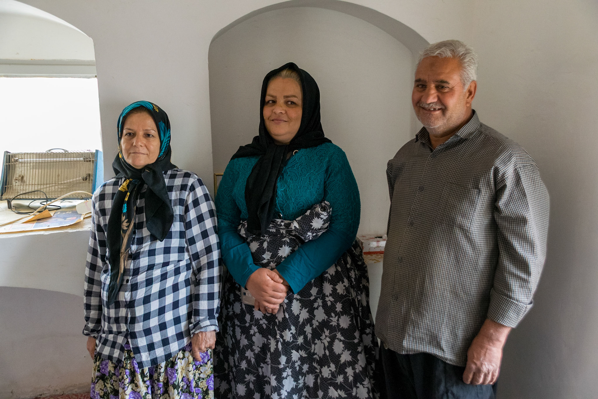 Villagers, Kharanaq, Iran