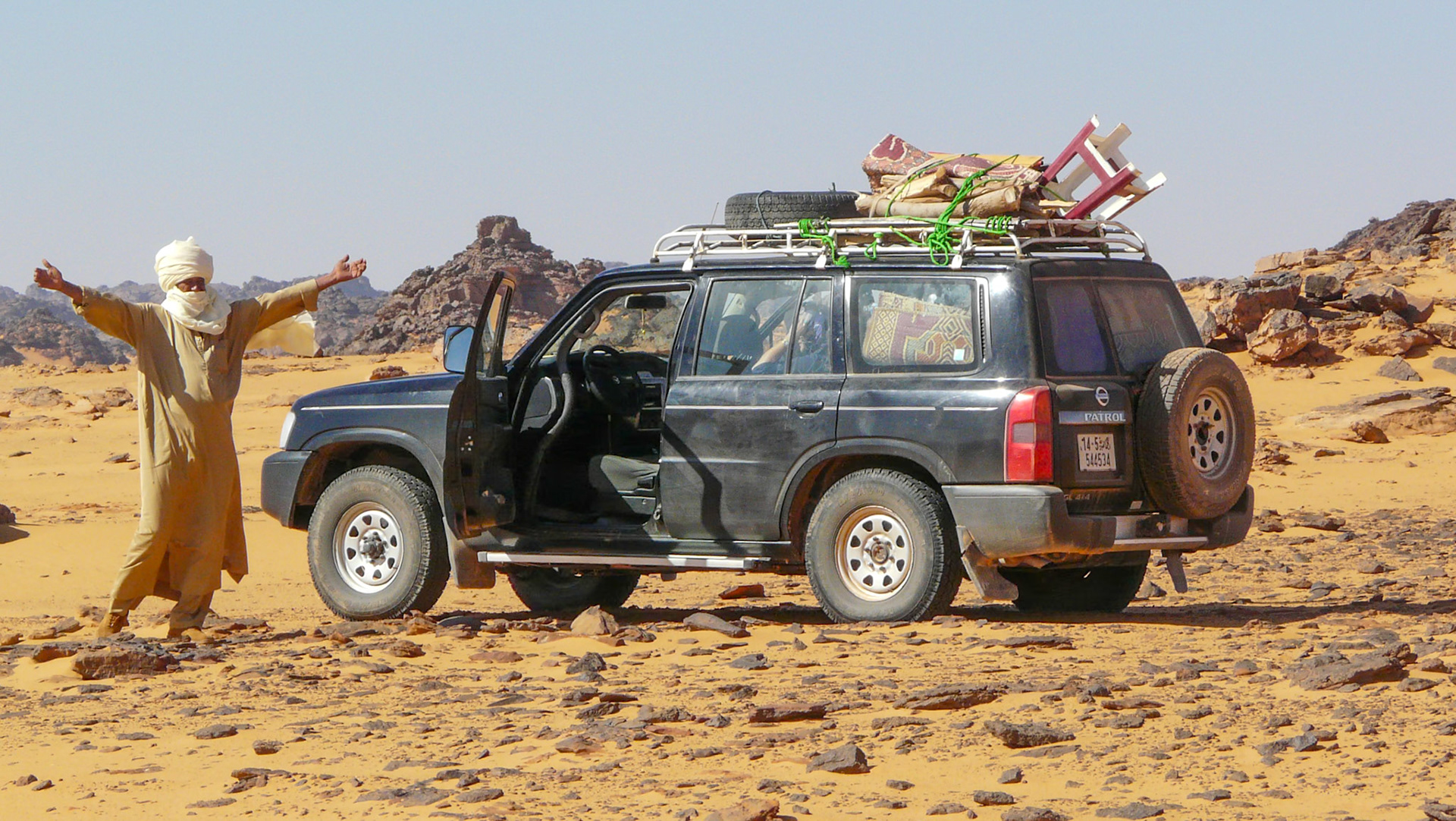 Ida with 4WD, Northern Akakus