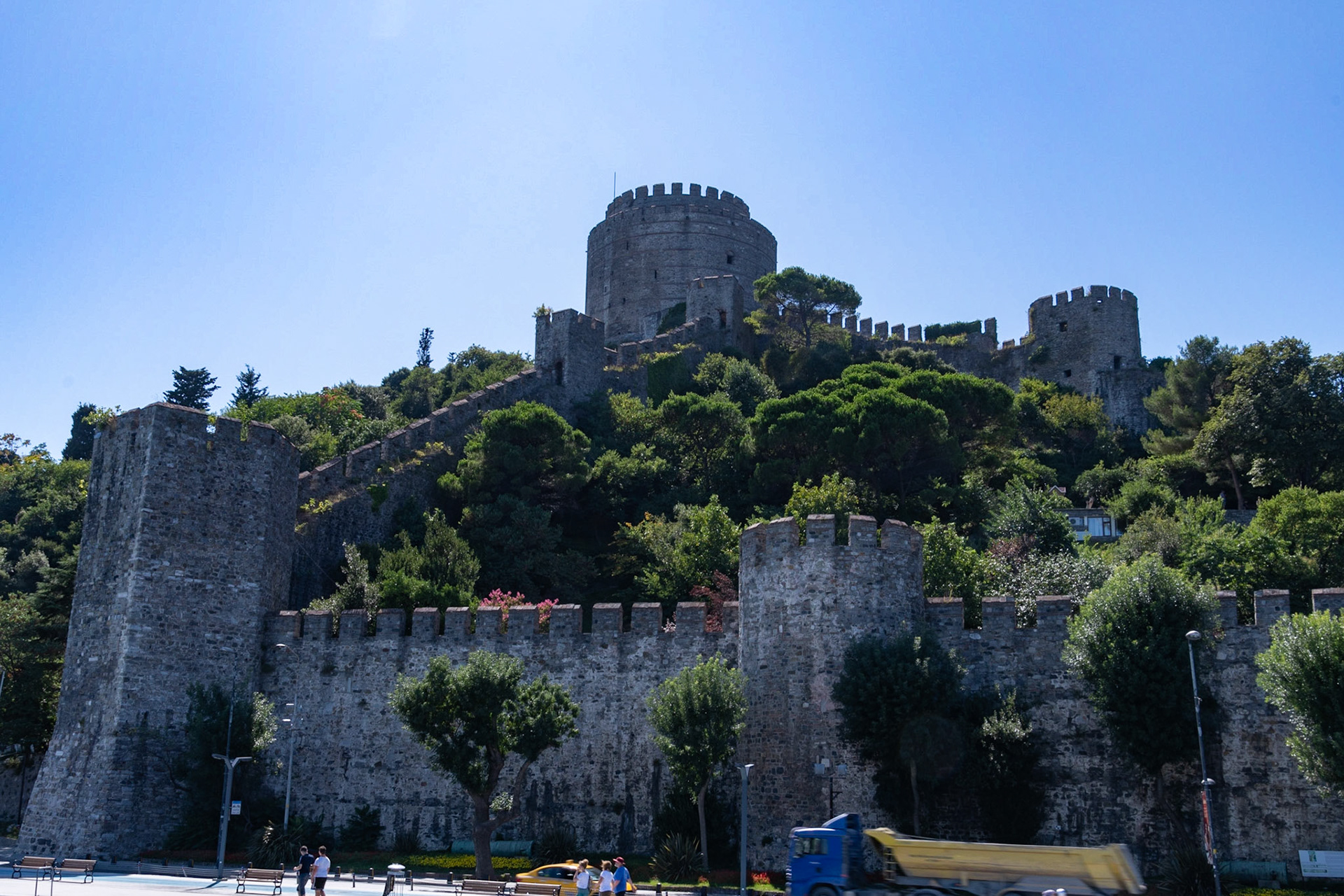 Rumelian Castle (C15th) from Bosphorous, Istanbul