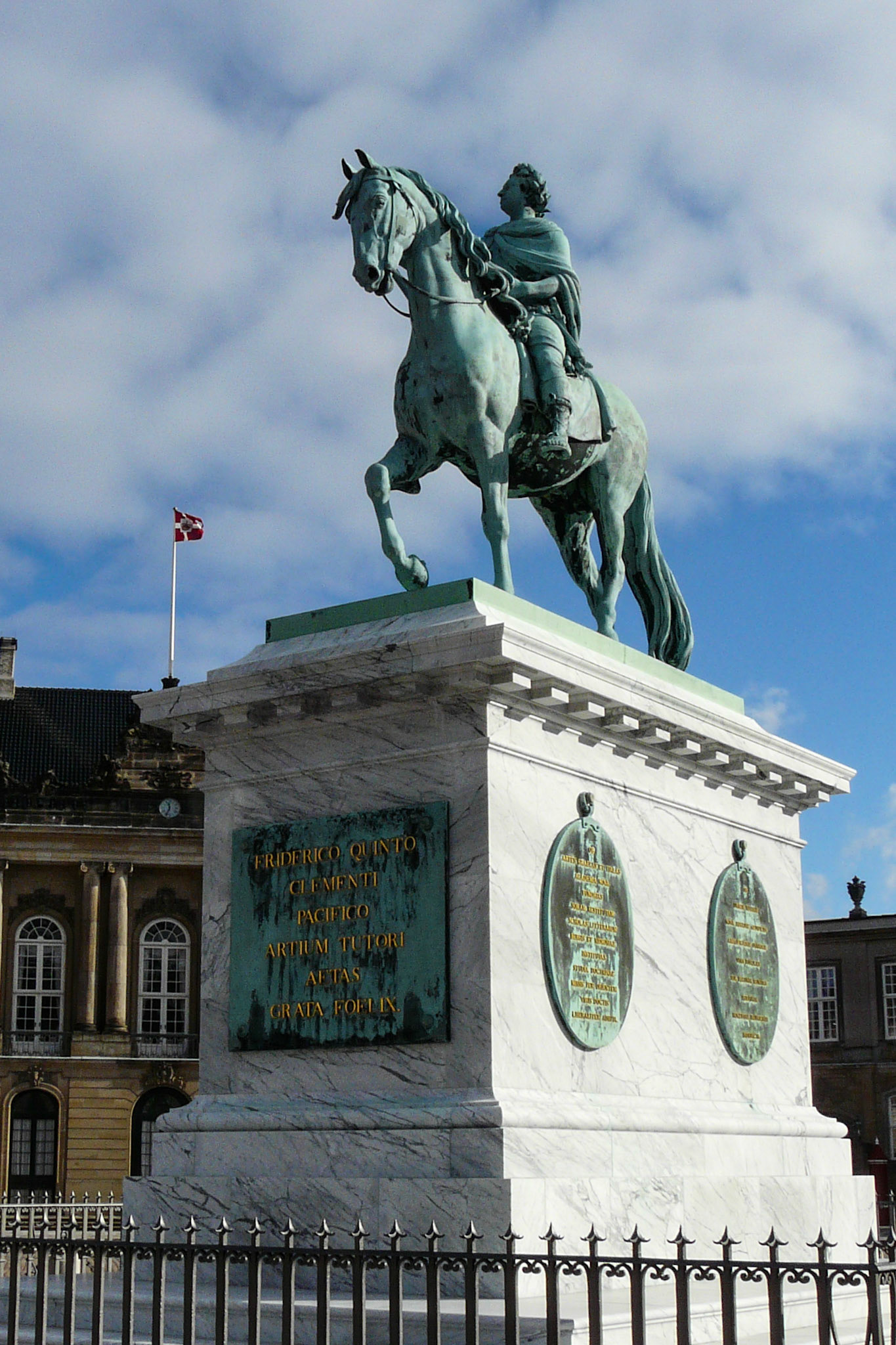 Frederick V, Amalienborg, Copenhagen