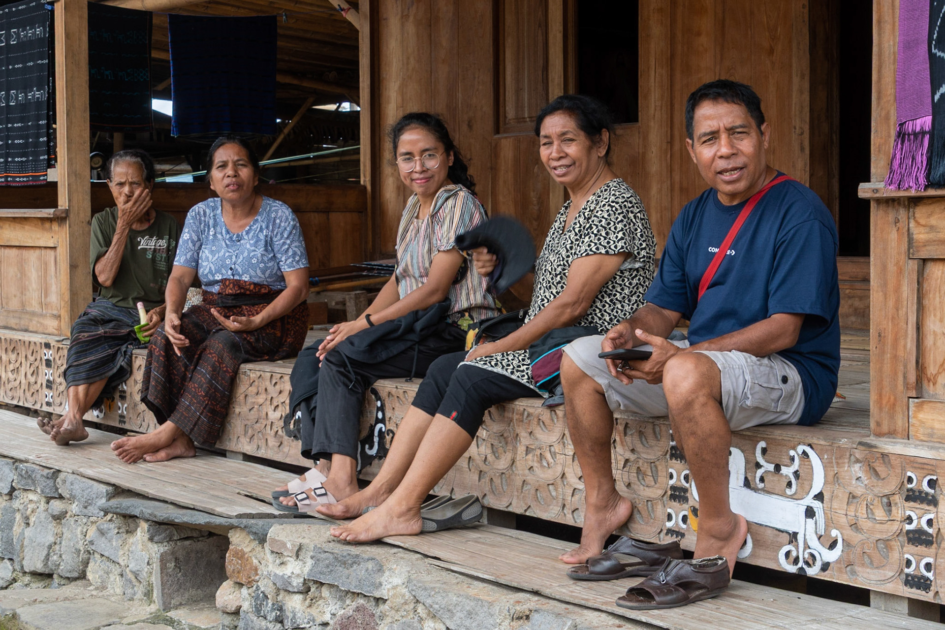 Villagers, Bena Village, Indonesia