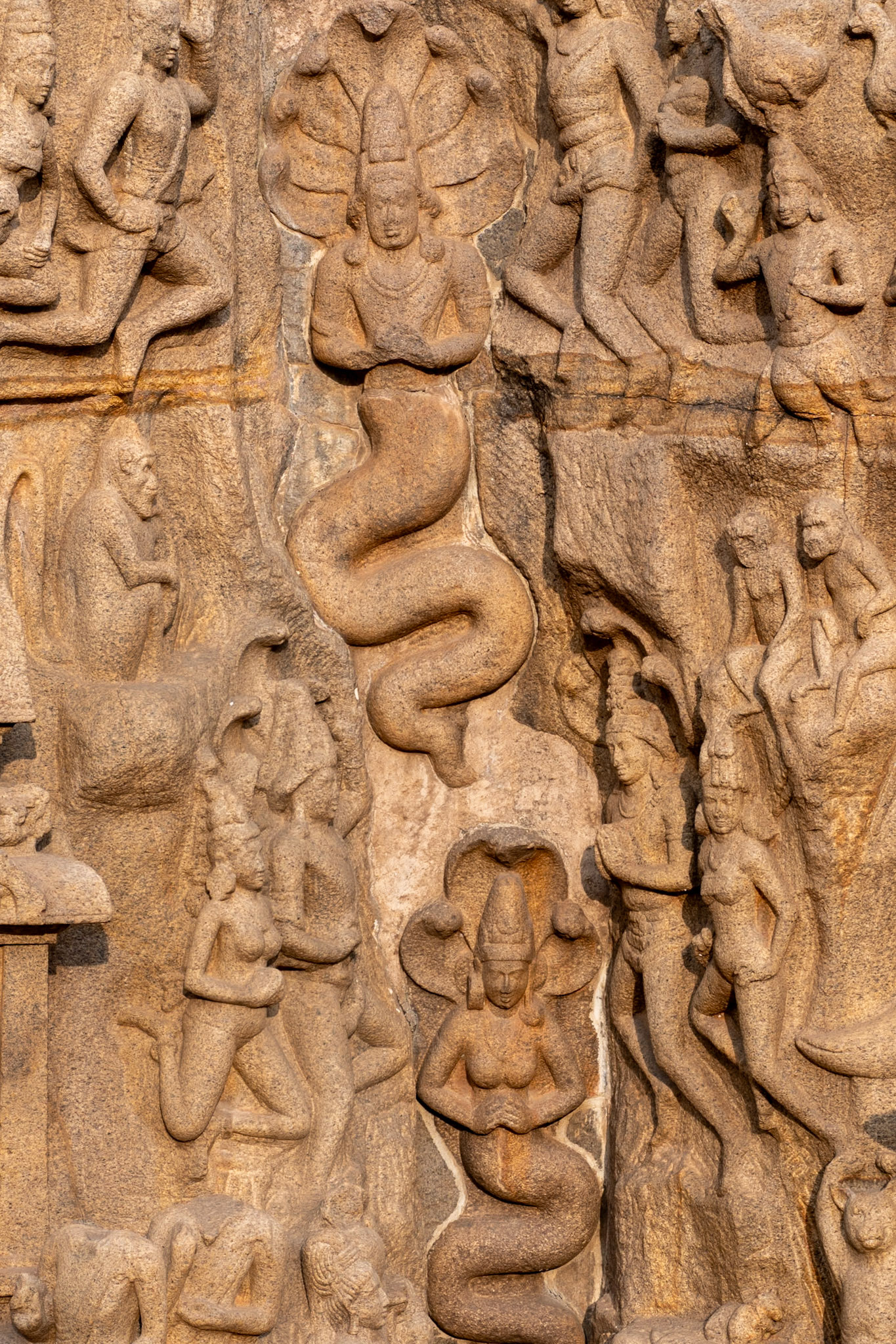 Arjuna's Penance, Mahabalipuram