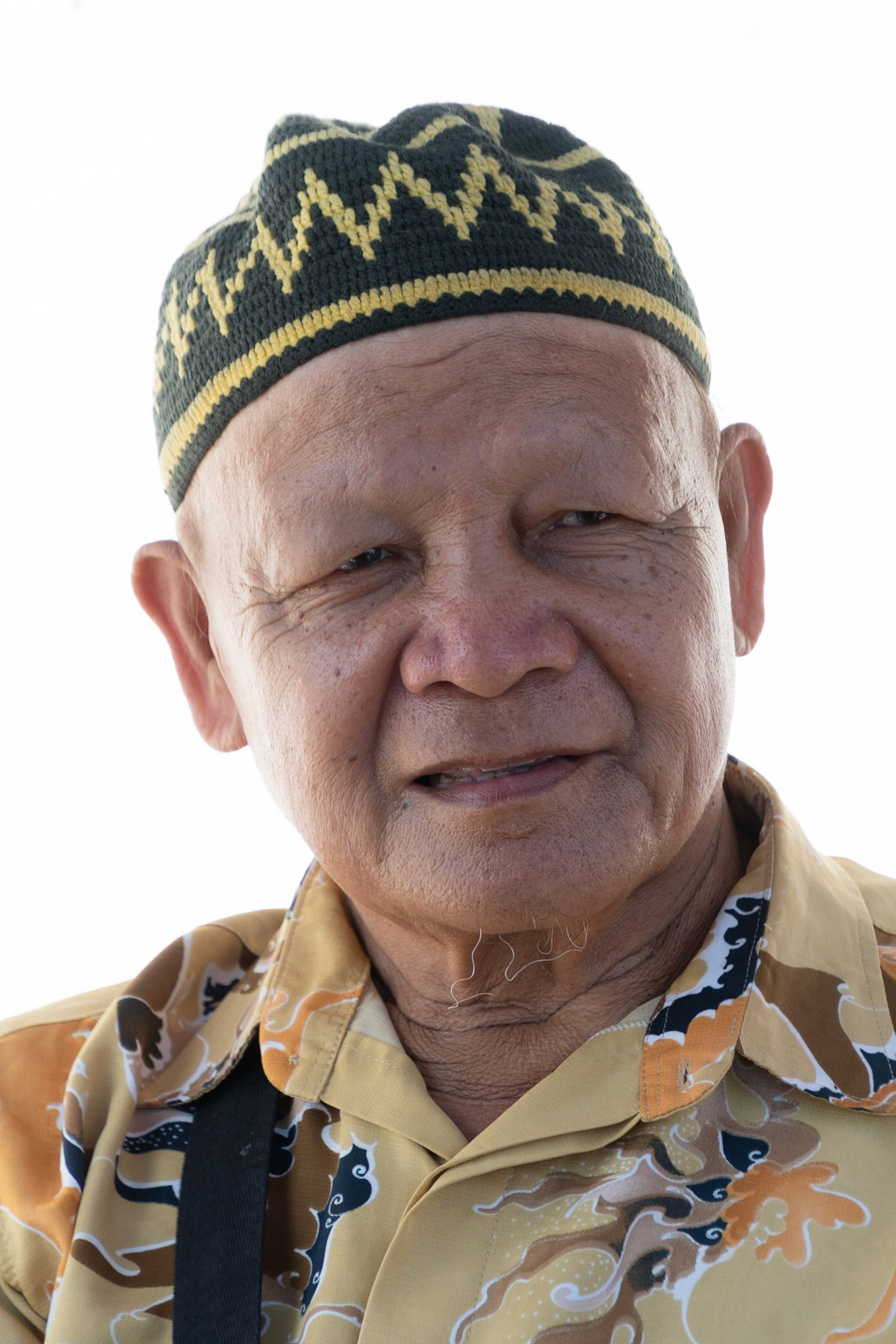 Elderly gentleman, Tamparuli, Malaysia