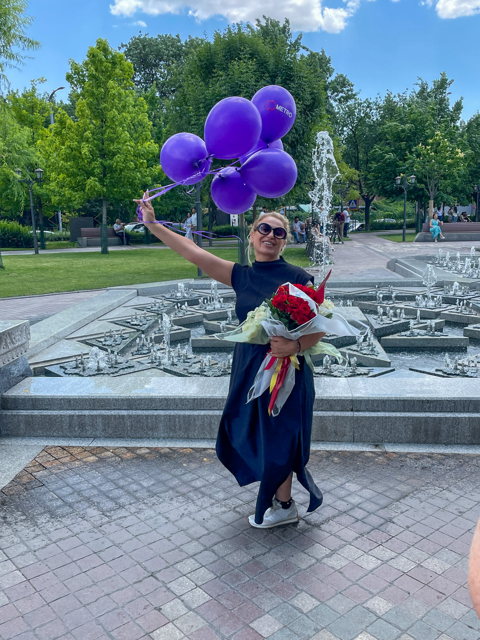 Graduation celebrations, ⁨Yerevan 2800th Anniversary Park⁩, ⁨Yerevan⁩, Armenia