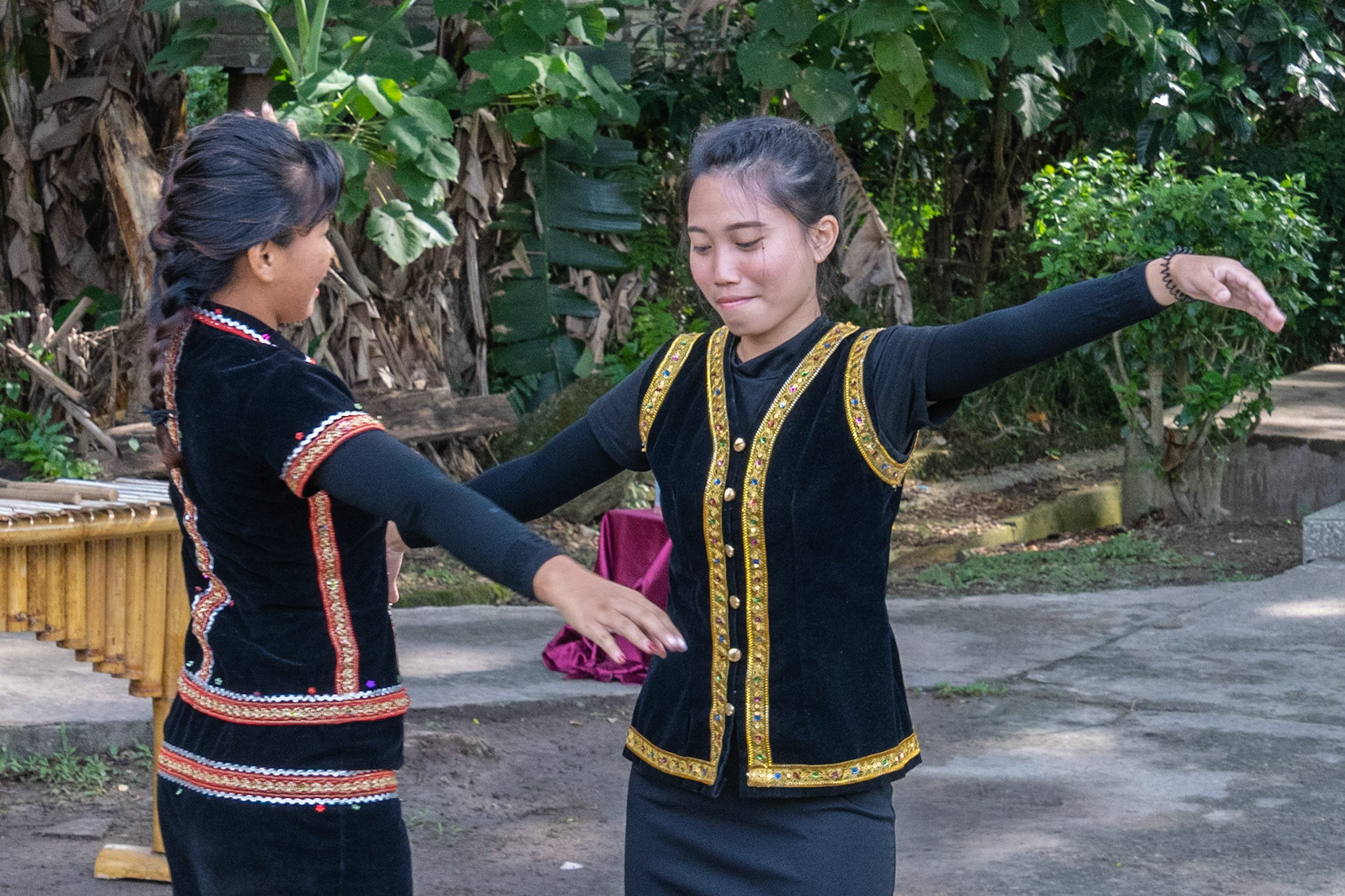Kadazan dancers, Tamparuli, Malaysia