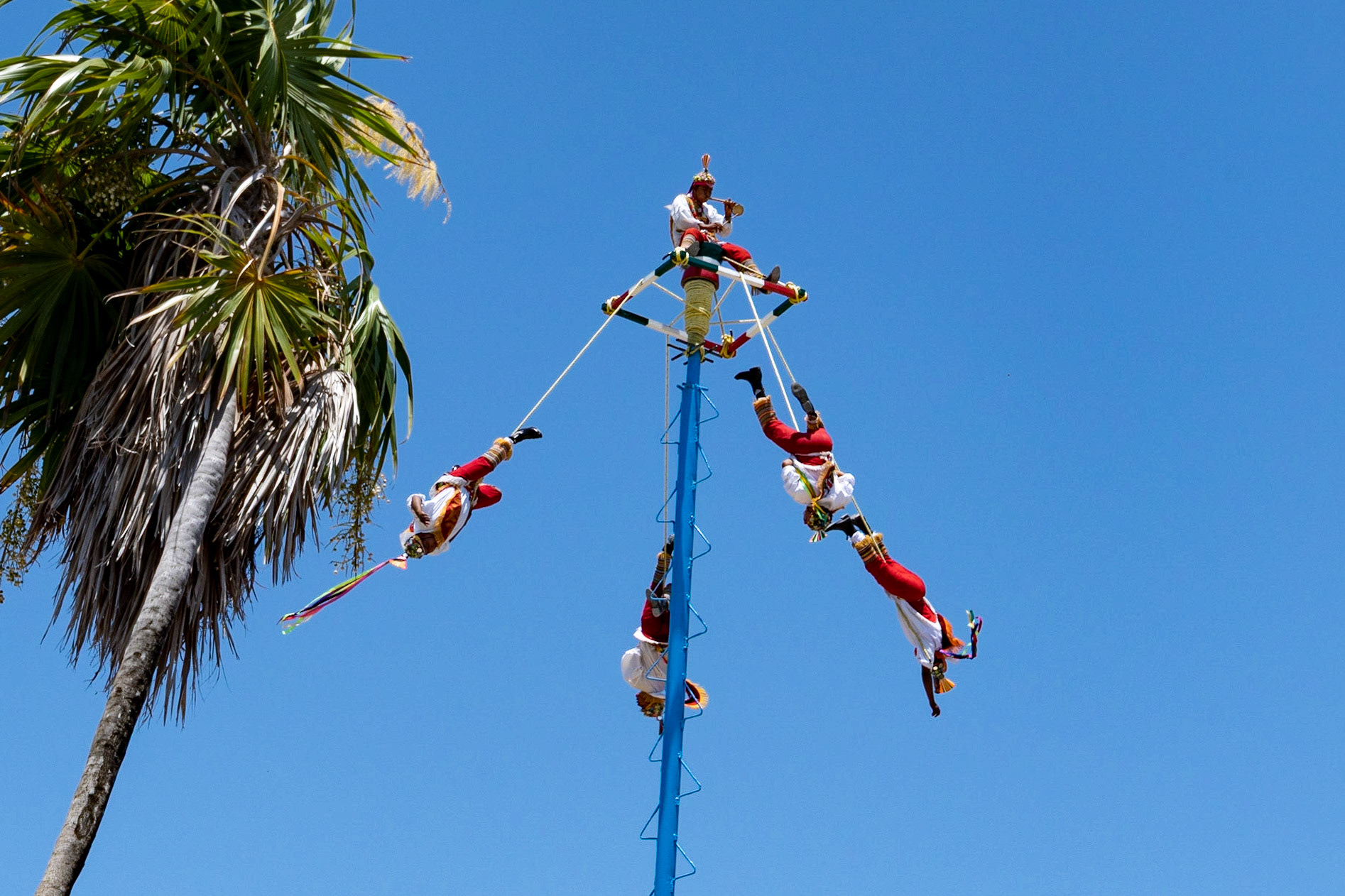 Whirling dancers, Tulum, Mexico, 2022