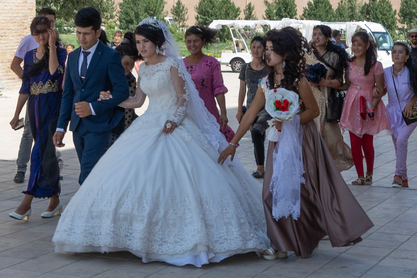 Wedding party, Shakhrisabz, Uzbekistan