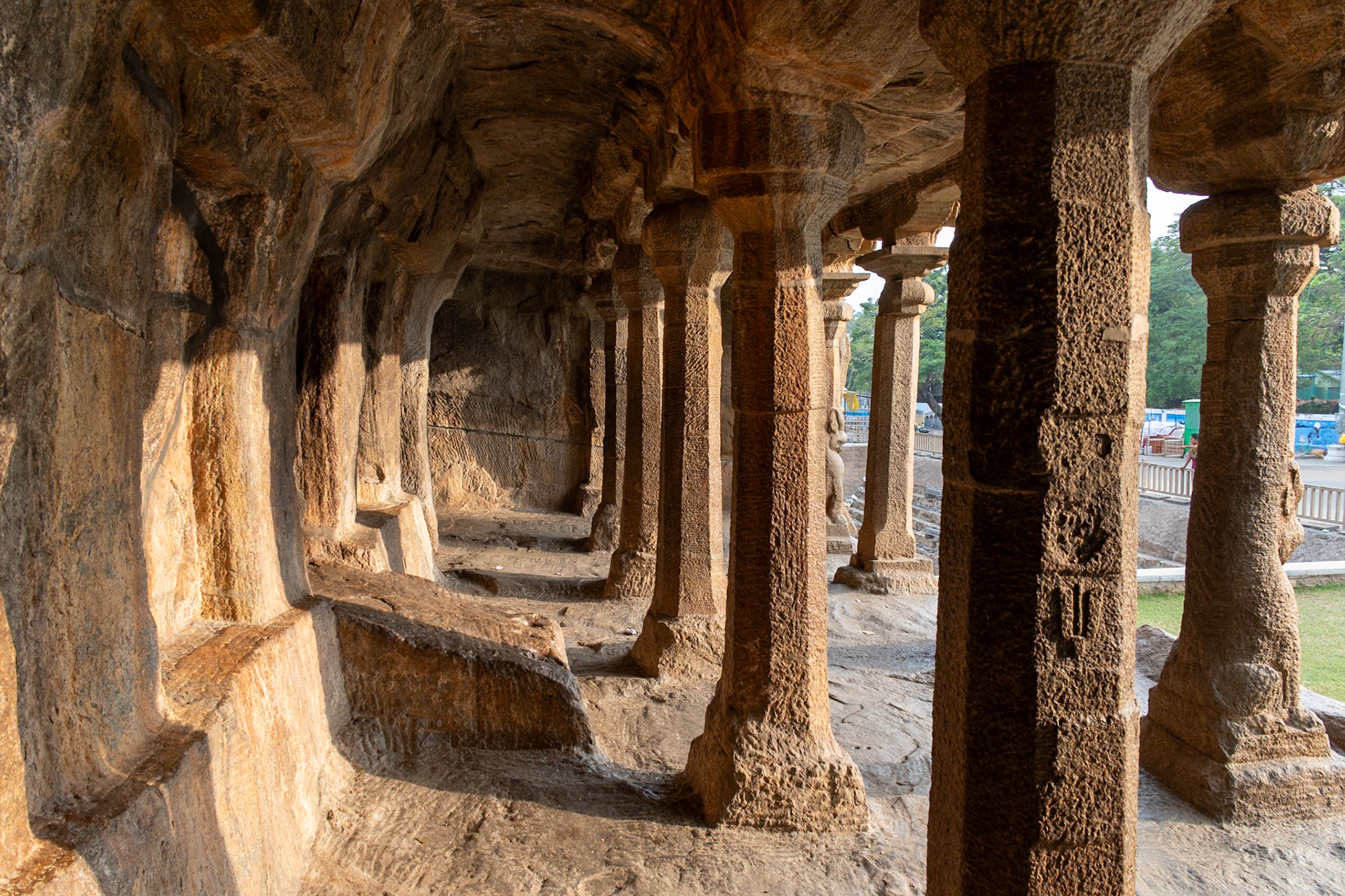 Krishna Cave Temple, Mahabalipuram