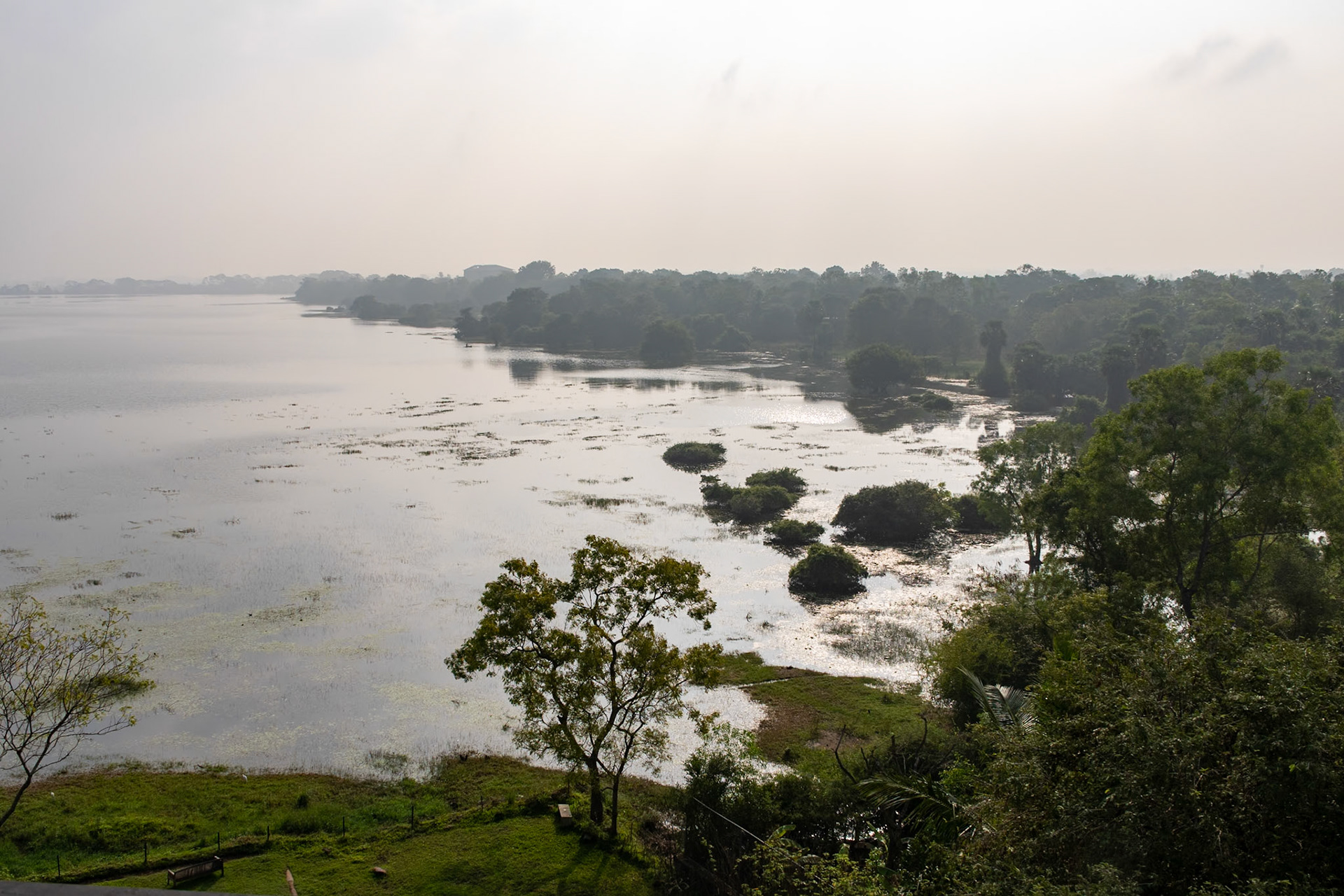 View from Lake Forest Hotel, Anuradhapura