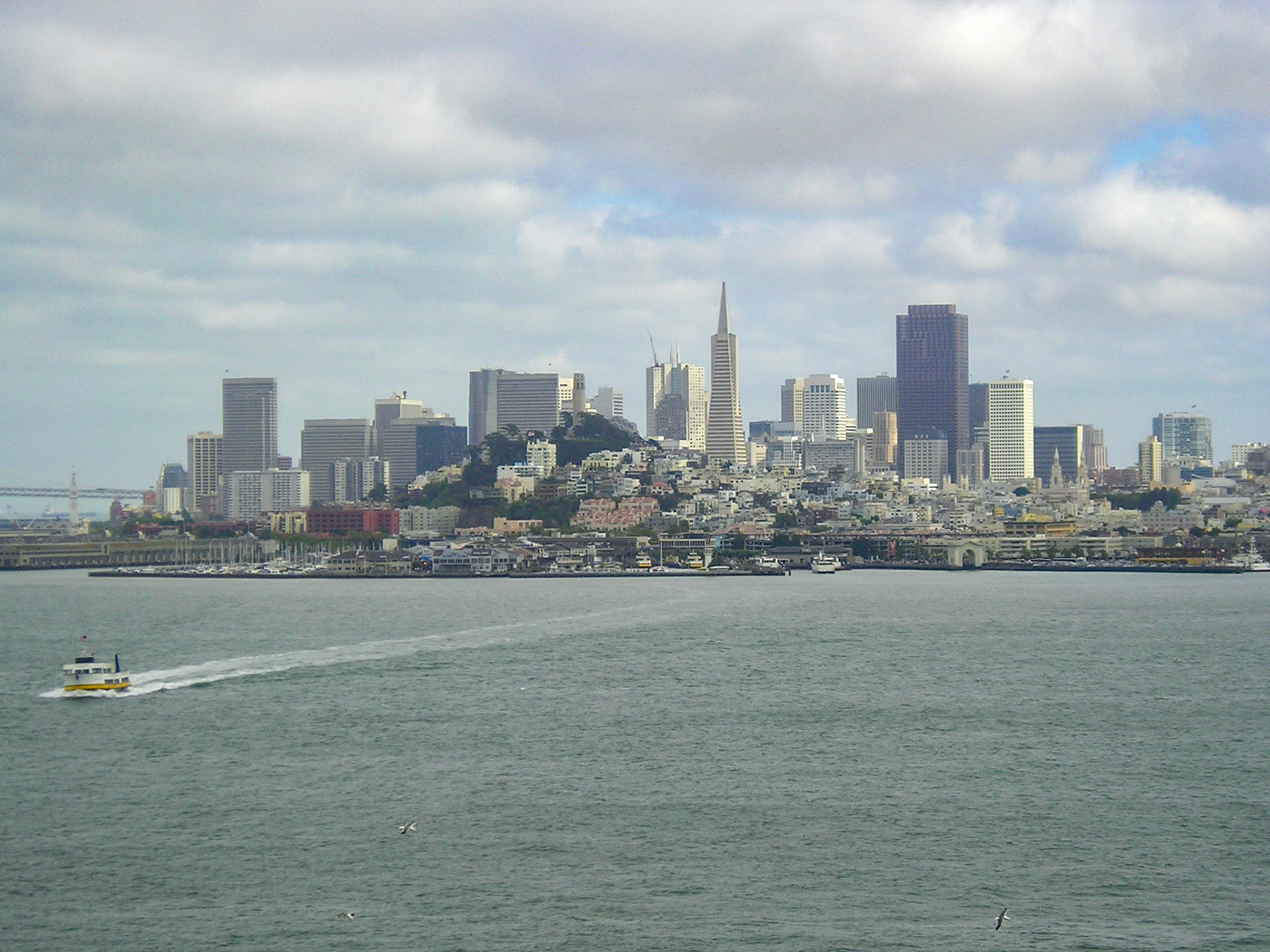 View from Alcatraz, San Francisco