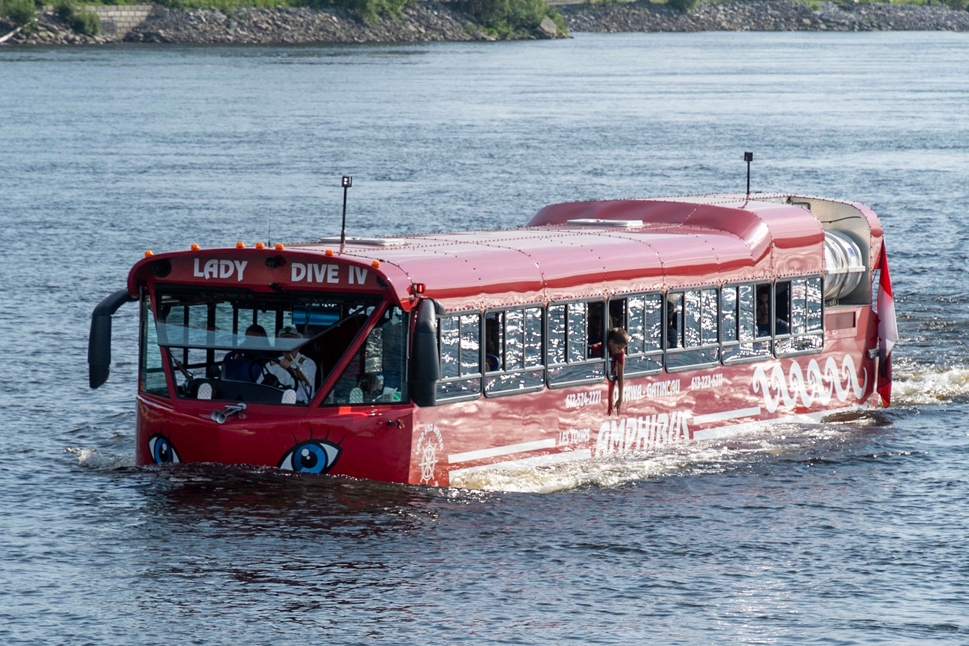 Amphibious Bus, Ottawa