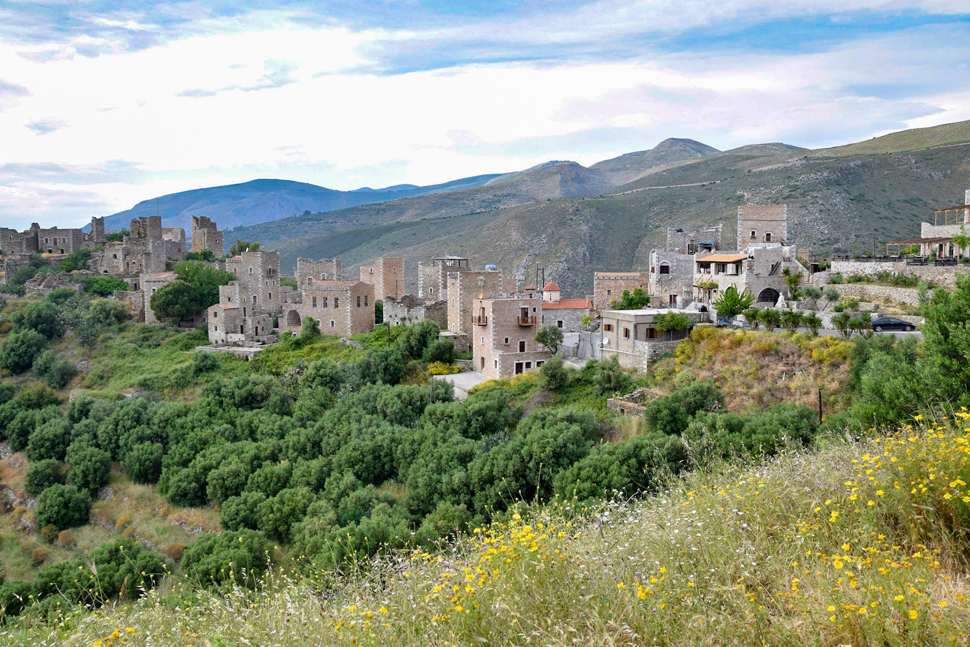 Tower houses, Vathia, Mani Peninsula