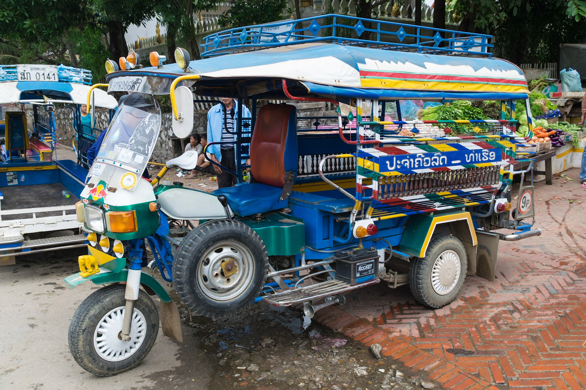 Tuk tuk, Luang Prabang