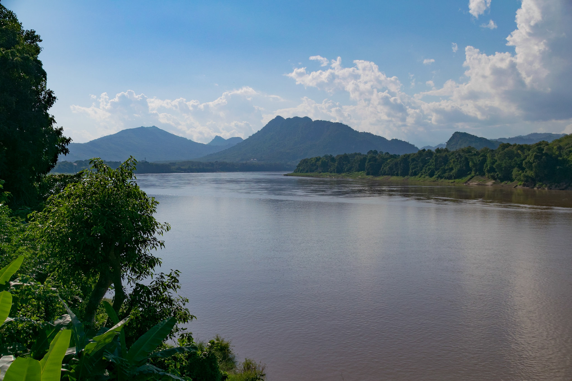 View of Mekong River, Luang Prabang