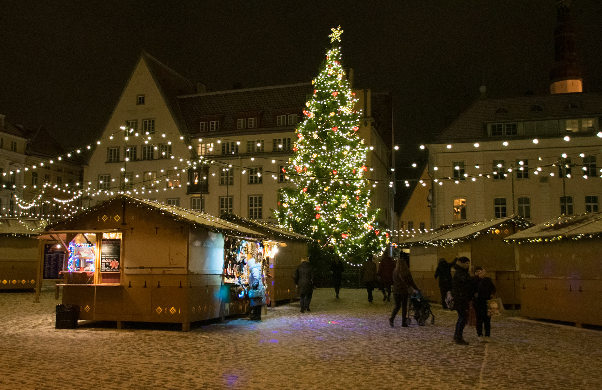 Sprinkling of snow, Tallinn