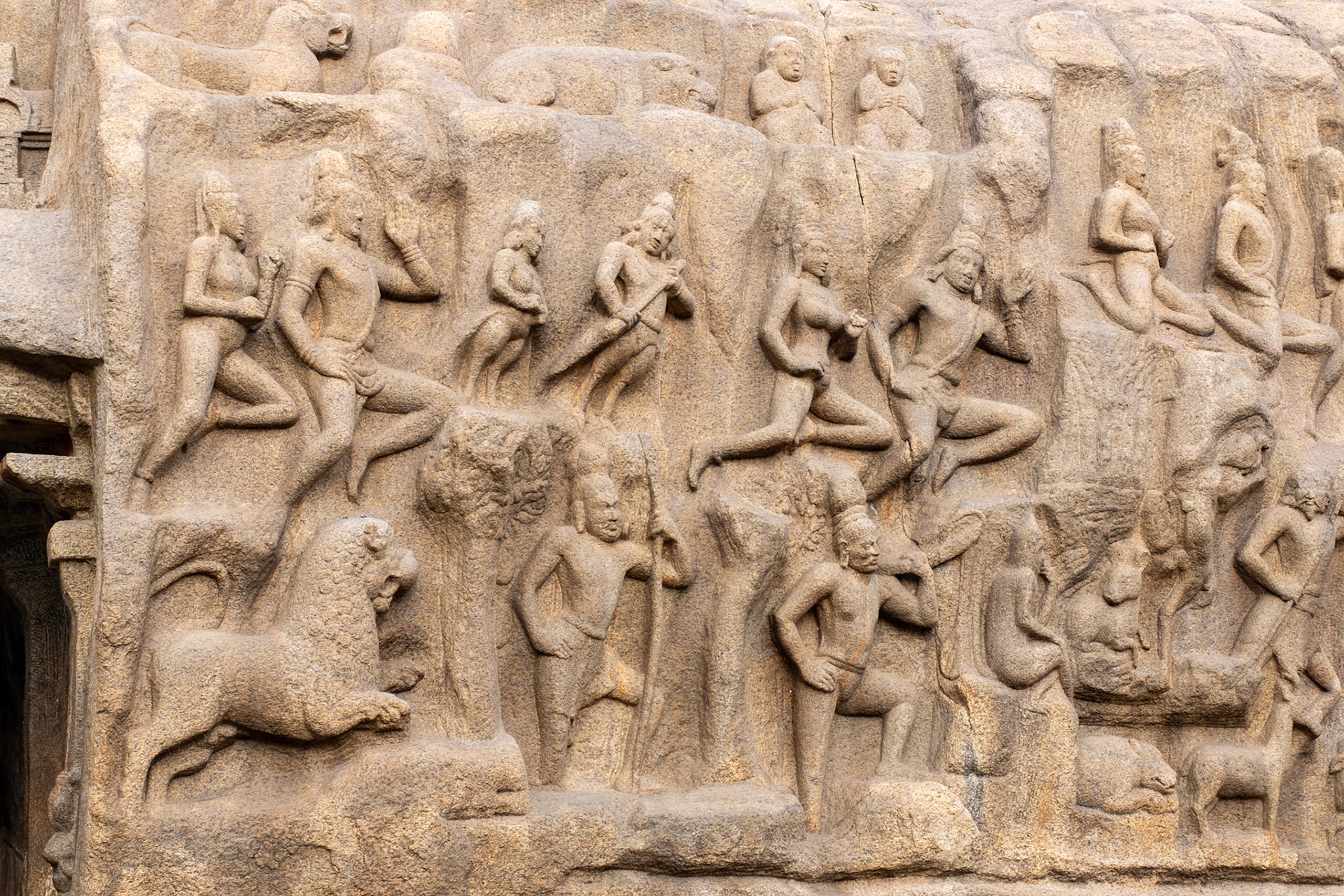 Arjuna's Penance, Mahabalipuram