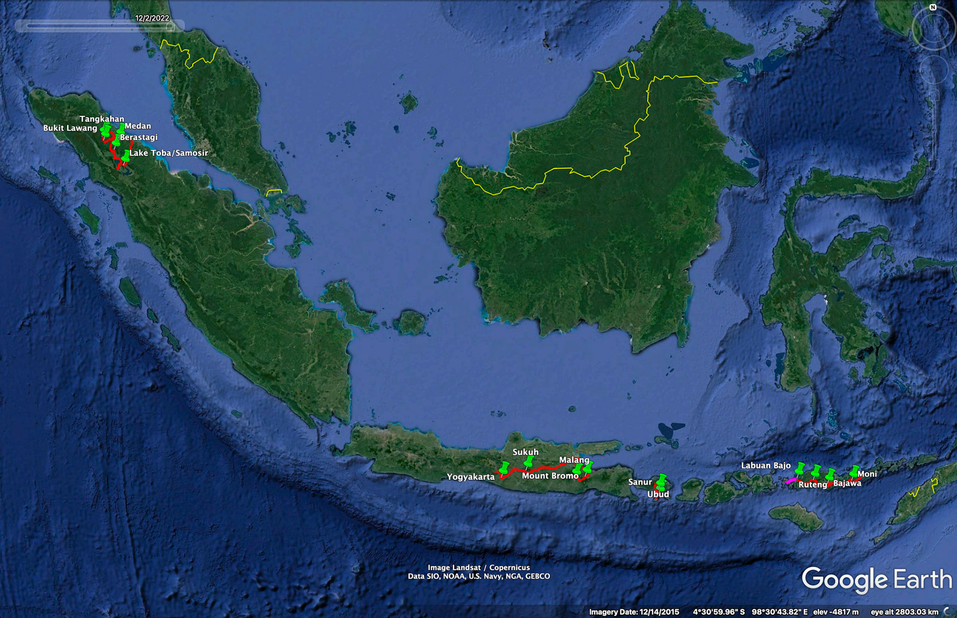 Map of Indonesia