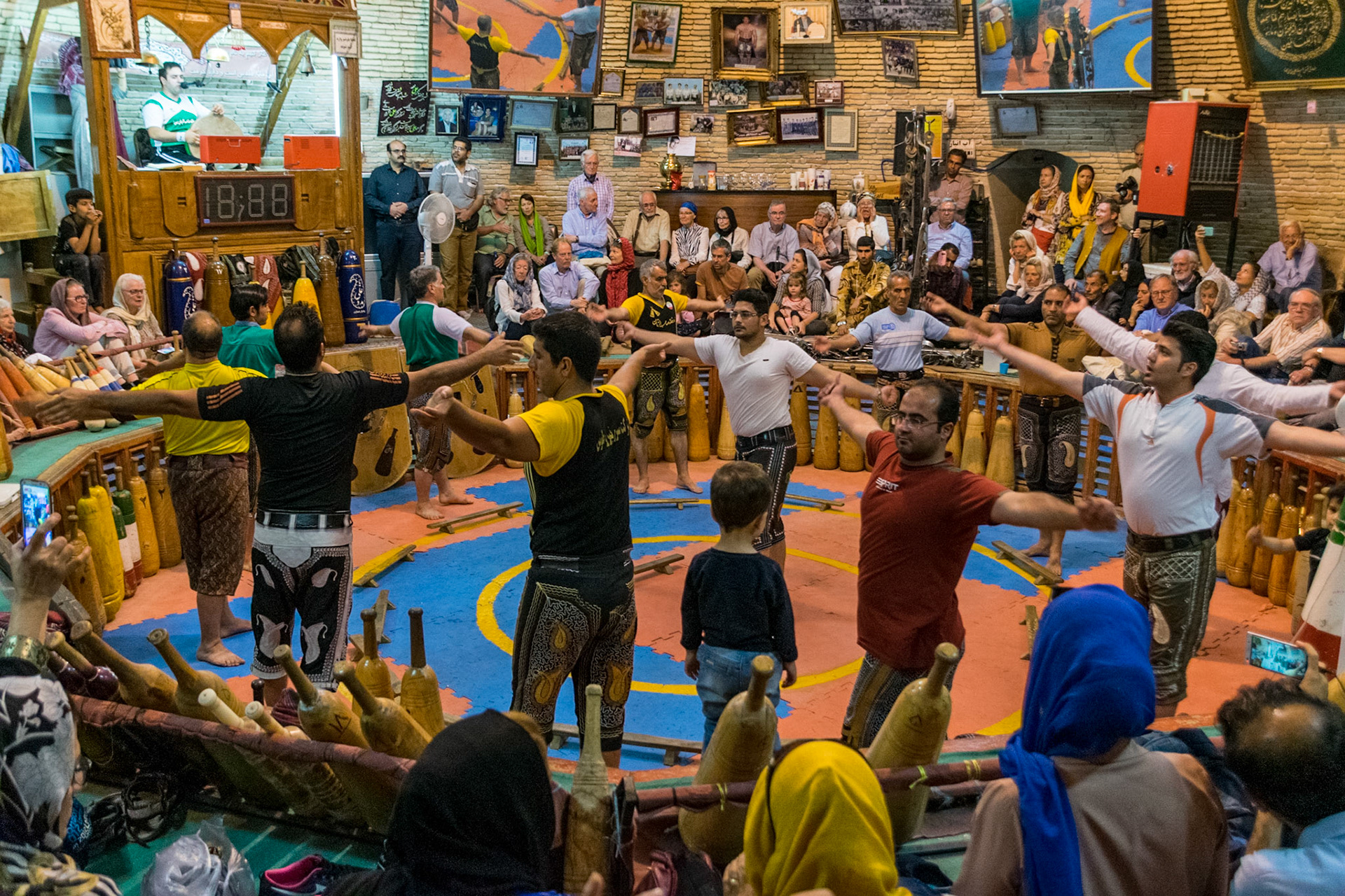 Zurkaneh (traditional gym), Yazd, Iran