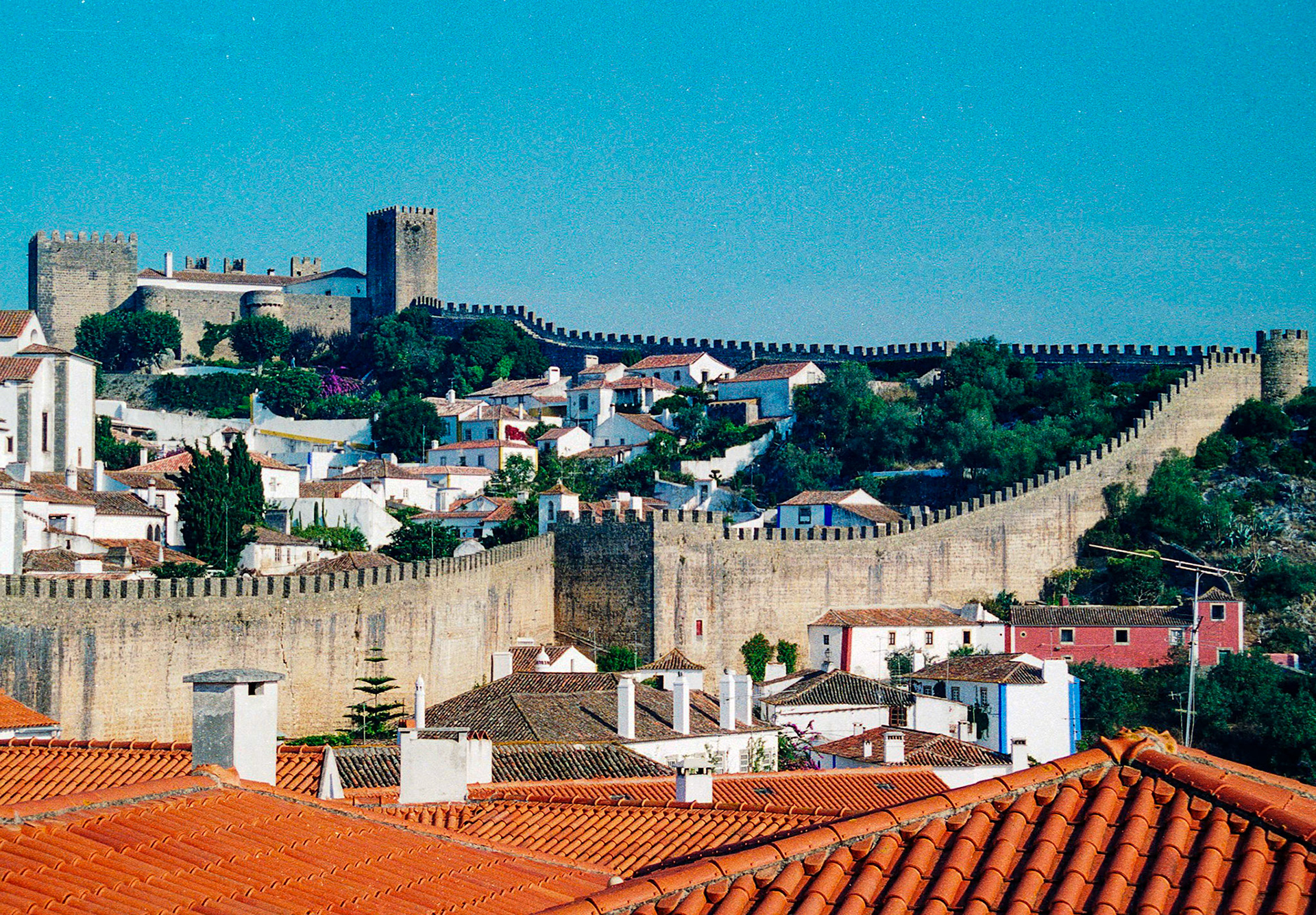 View over Obidos