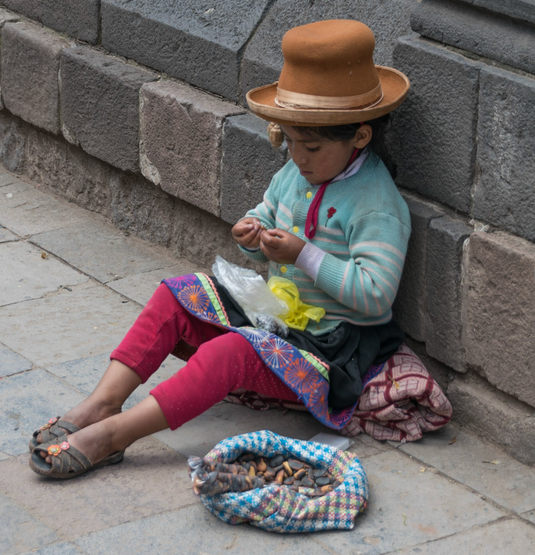 Young girl, Cusco, Peru