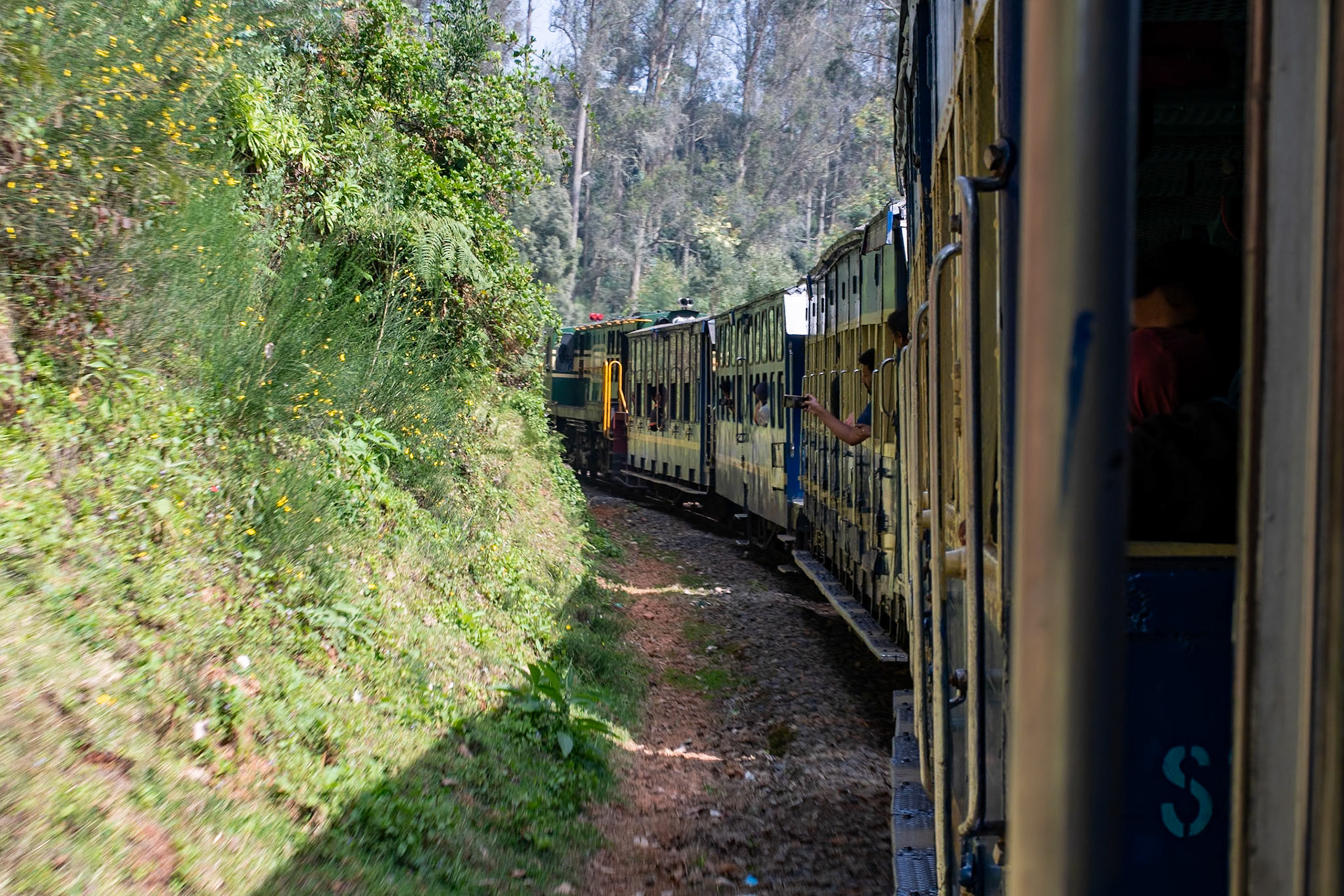 View from train, en route to Coonoor