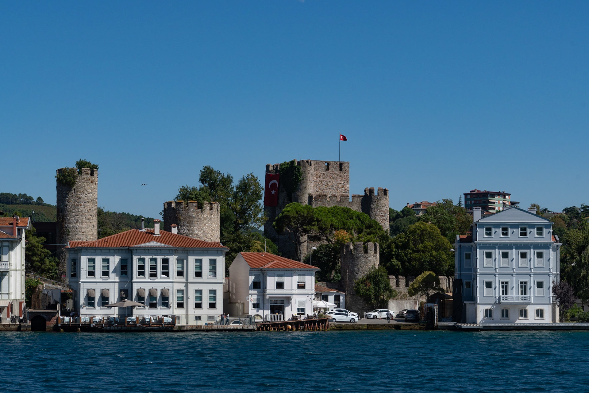 Anatolian Fortess (C14th) from Bosphorous, Istanbul