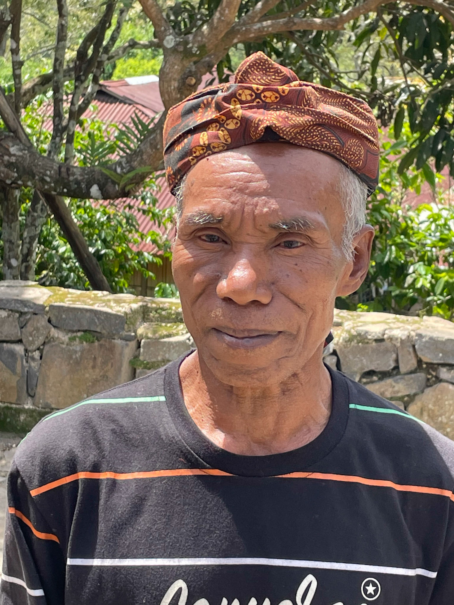 Village elder, Wologai, Indonesia