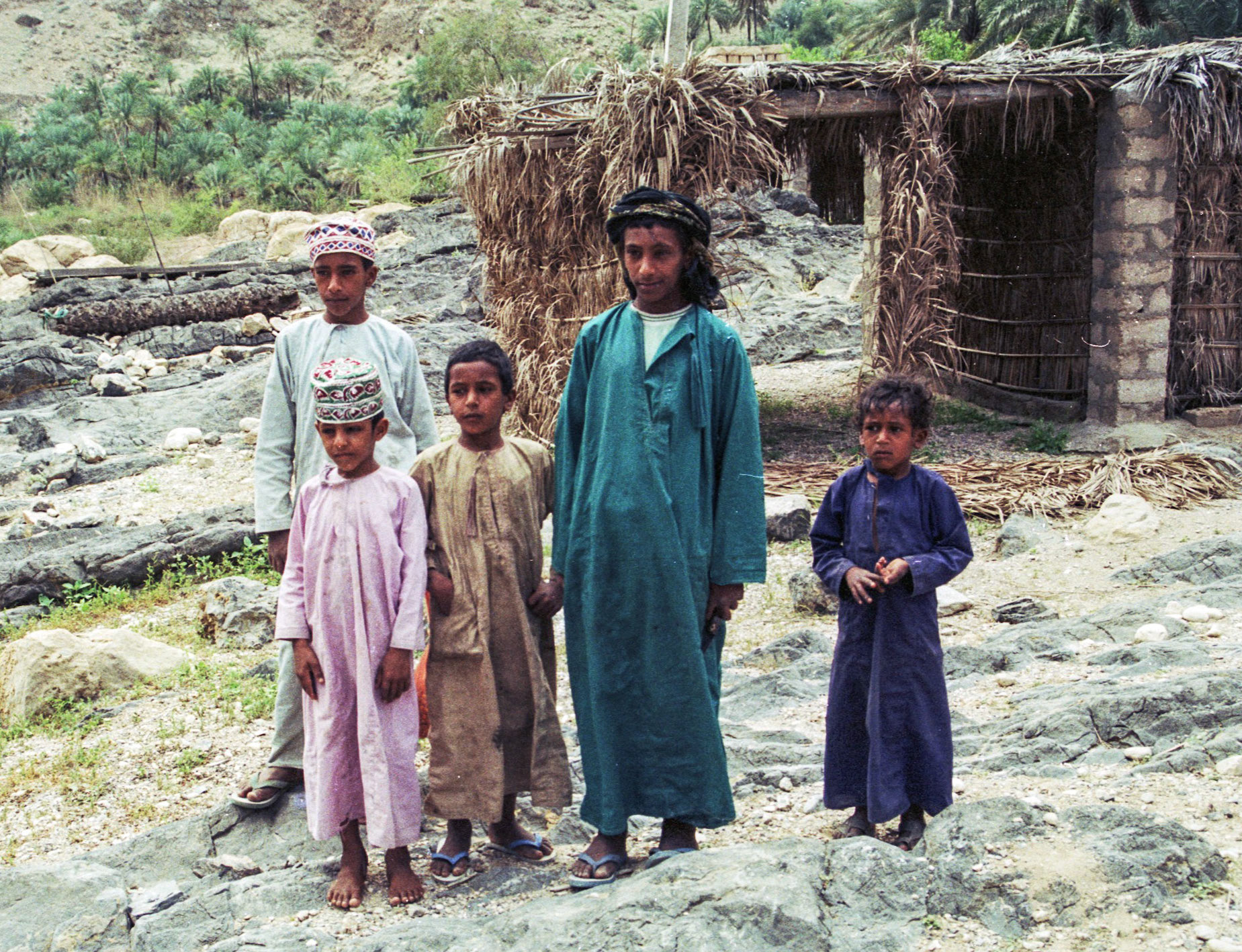 Local boys, Wadi Suwayh