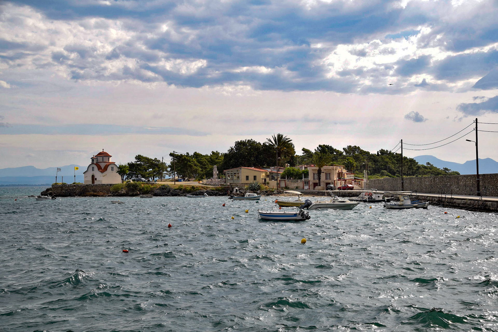 Island of Marathonisi, Gythio