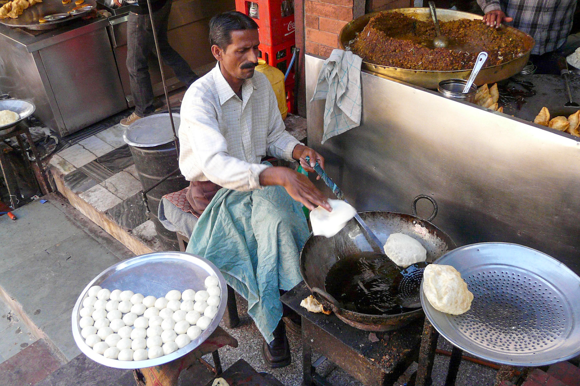 Food vendor, Shimla, India