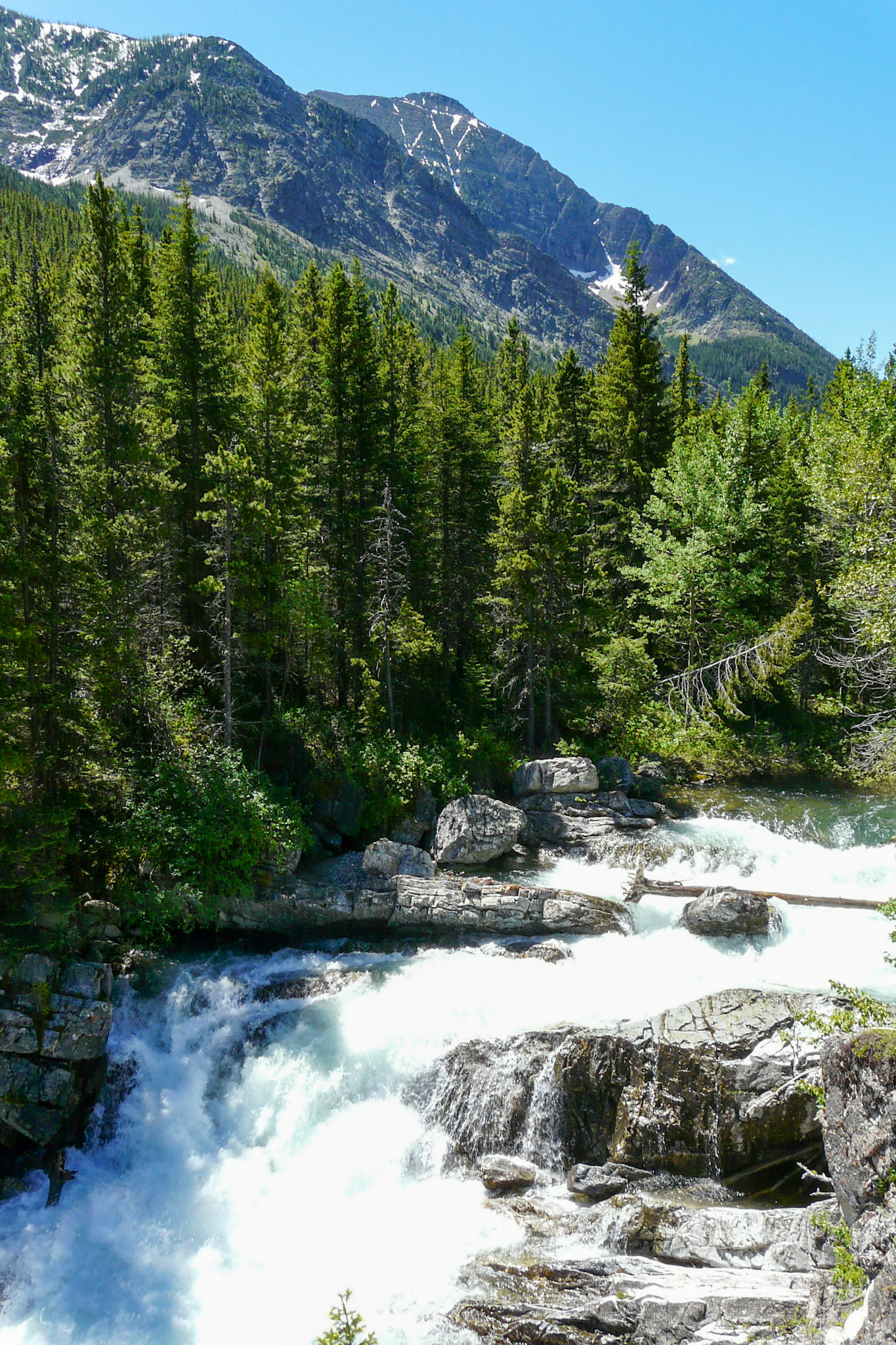Waterfall, near Waterton, AB