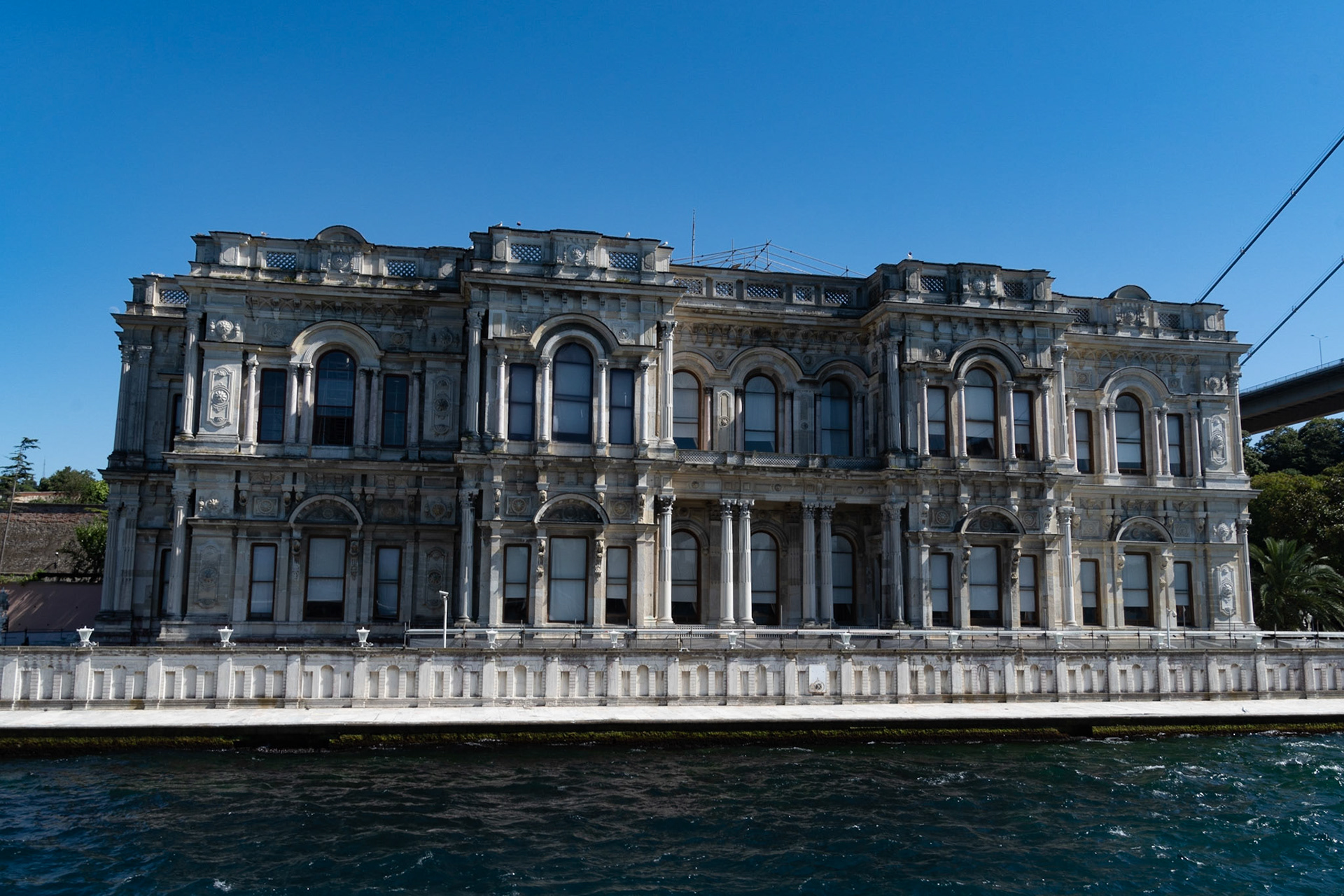 Beylerbeyi Palace from Bosphorous, Istanbul