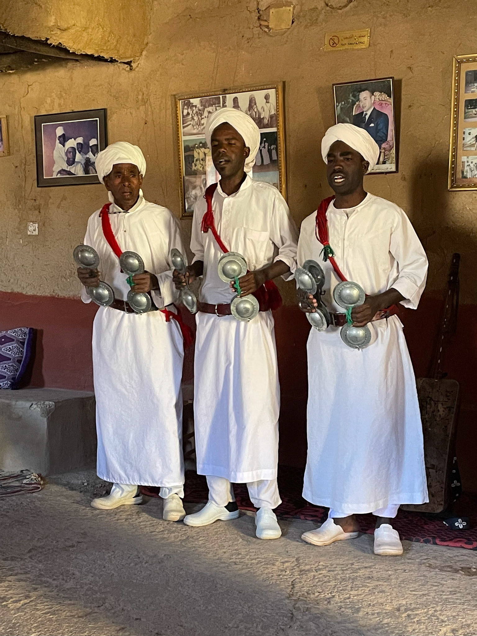 Berber dancers, Merzouga, Morocco
